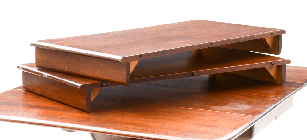 Mid Century Modern Drop Leaf Table with Chairs