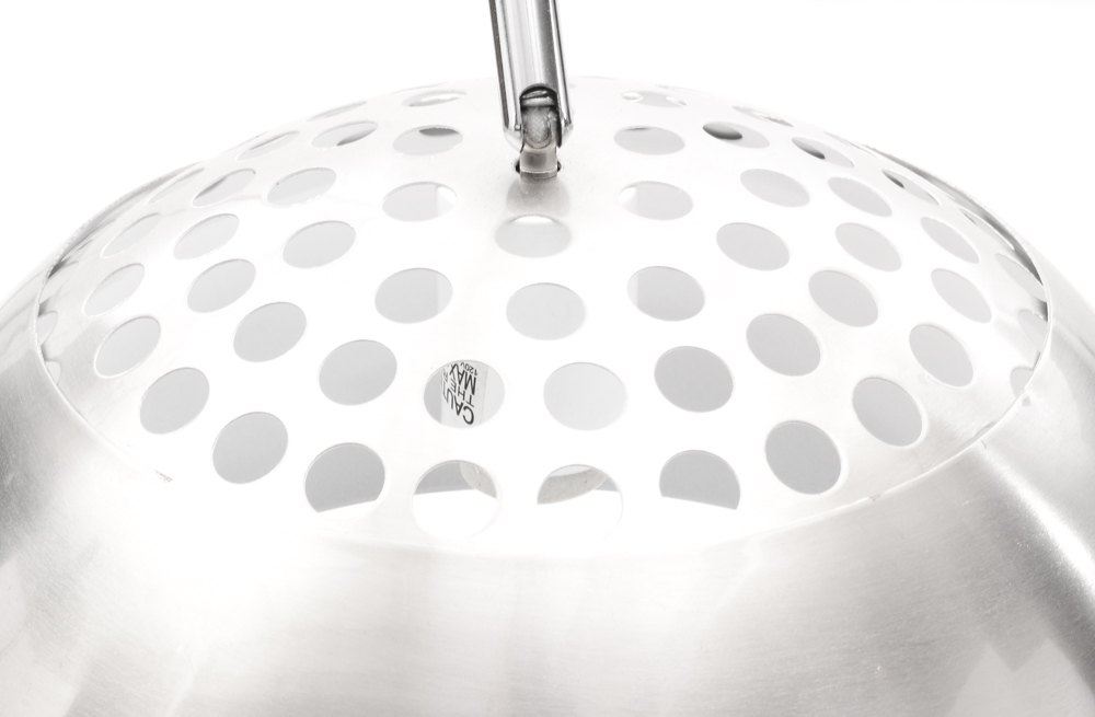 Mid Century Modern Style Silver Metal Arc Floor Lamp