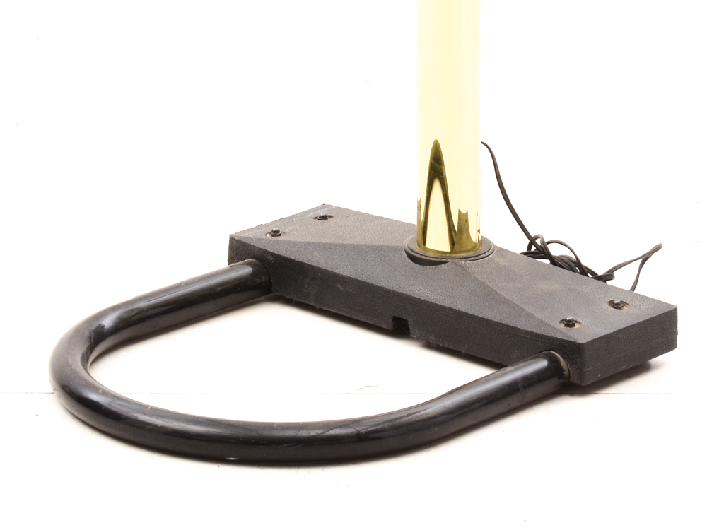 Mid Century Modern Five Arm Arc Brass Floor Lamp