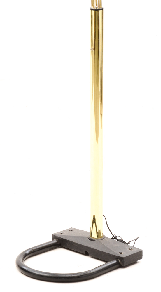 Mid Century Modern Five Arm Arc Brass Floor Lamp