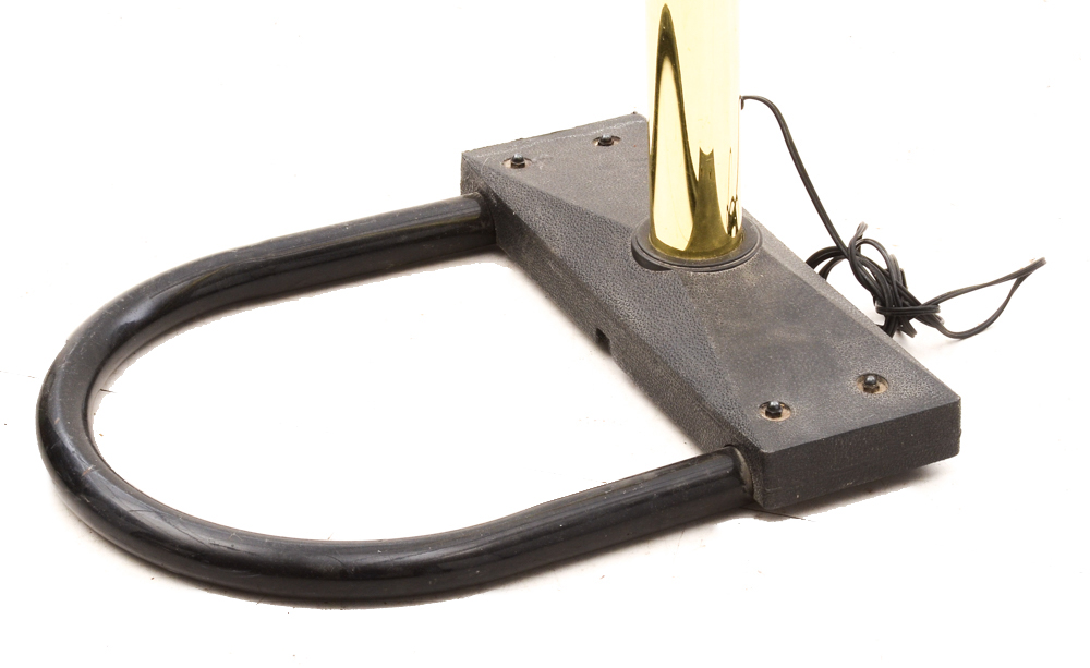 Mid Century Modern Five Arm Arc Brass Floor Lamp