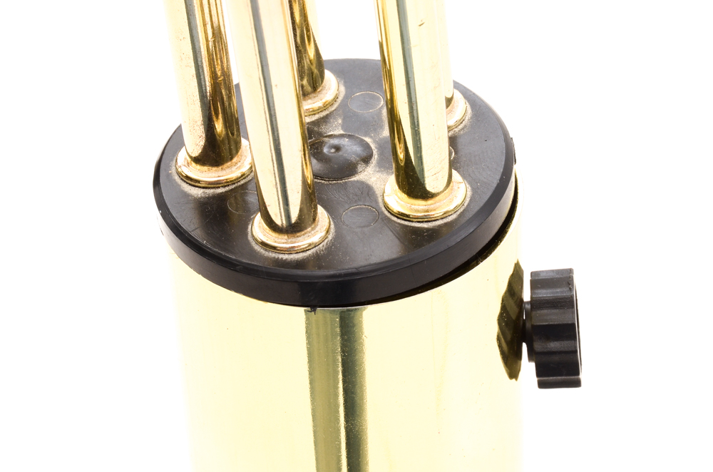 Mid Century Modern Five Arm Arc Brass Floor Lamp