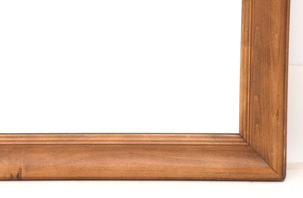 Mid Century Modern Walnut Dresser With Mirror