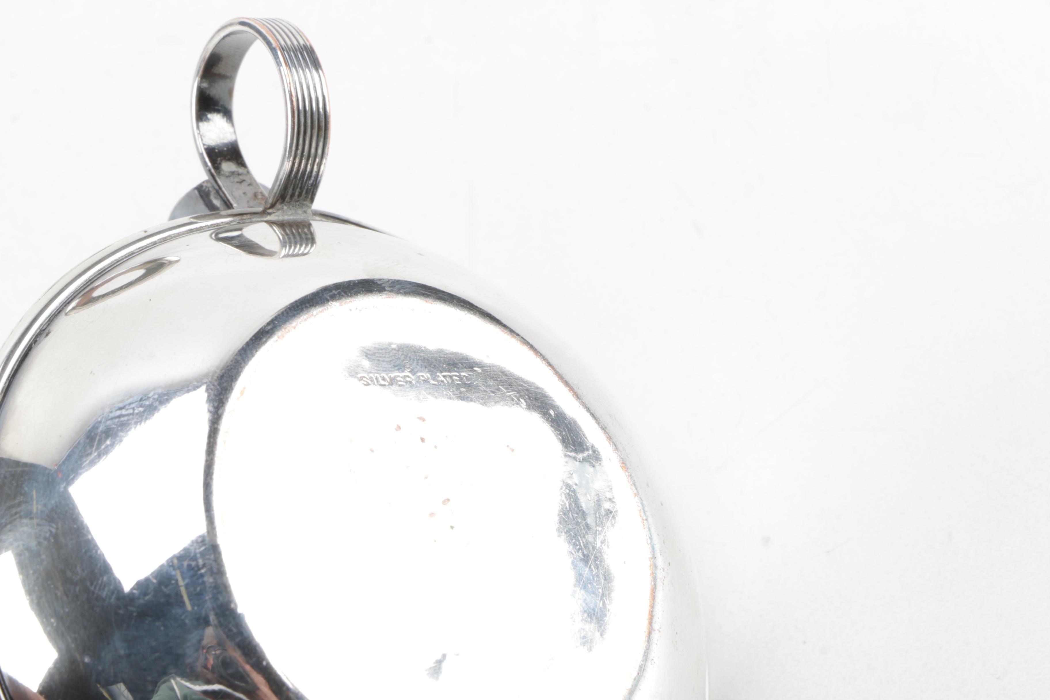 William Hutton & Sons Silver Plate Cook Pot and More