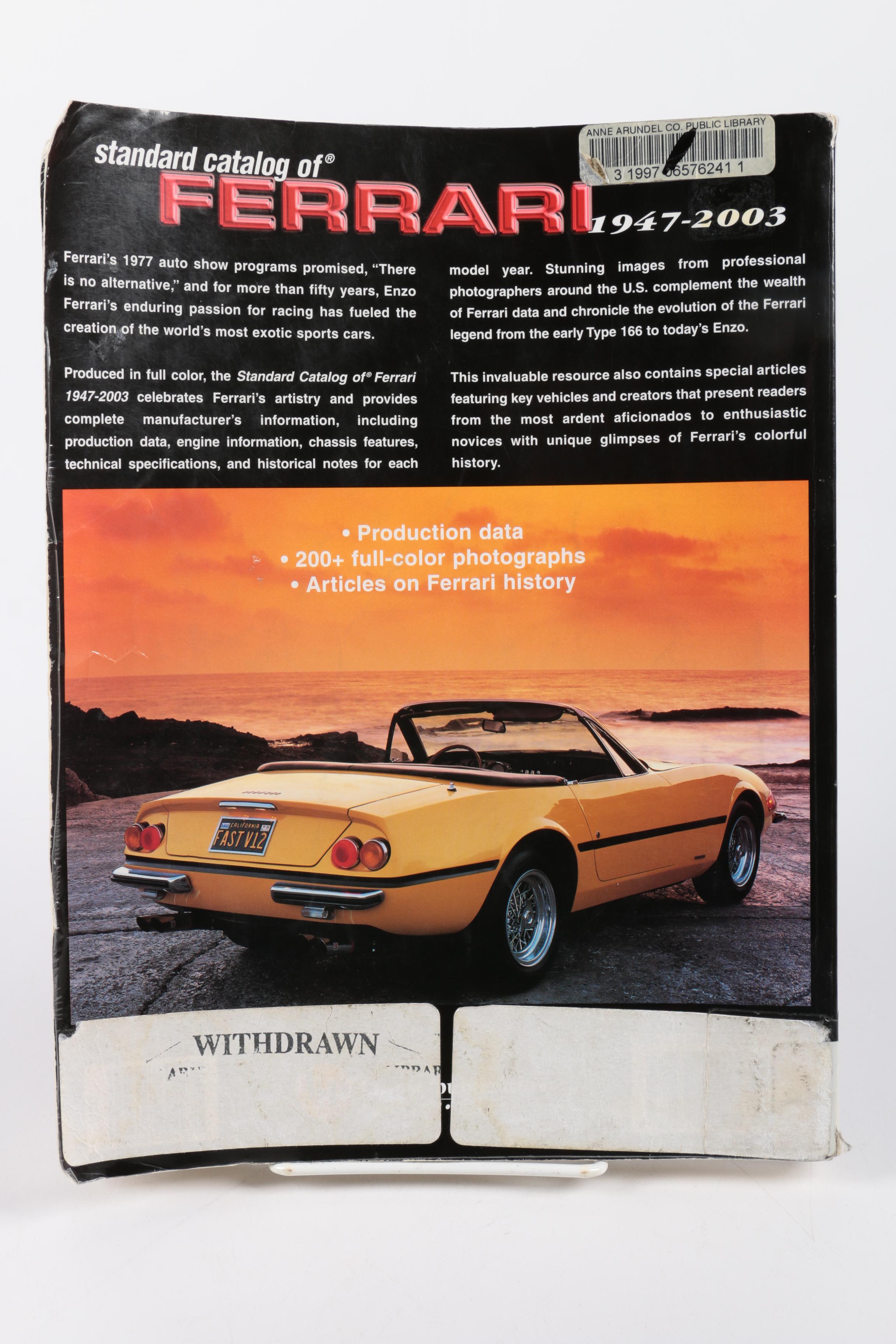 Assorted Ferrari Accessories