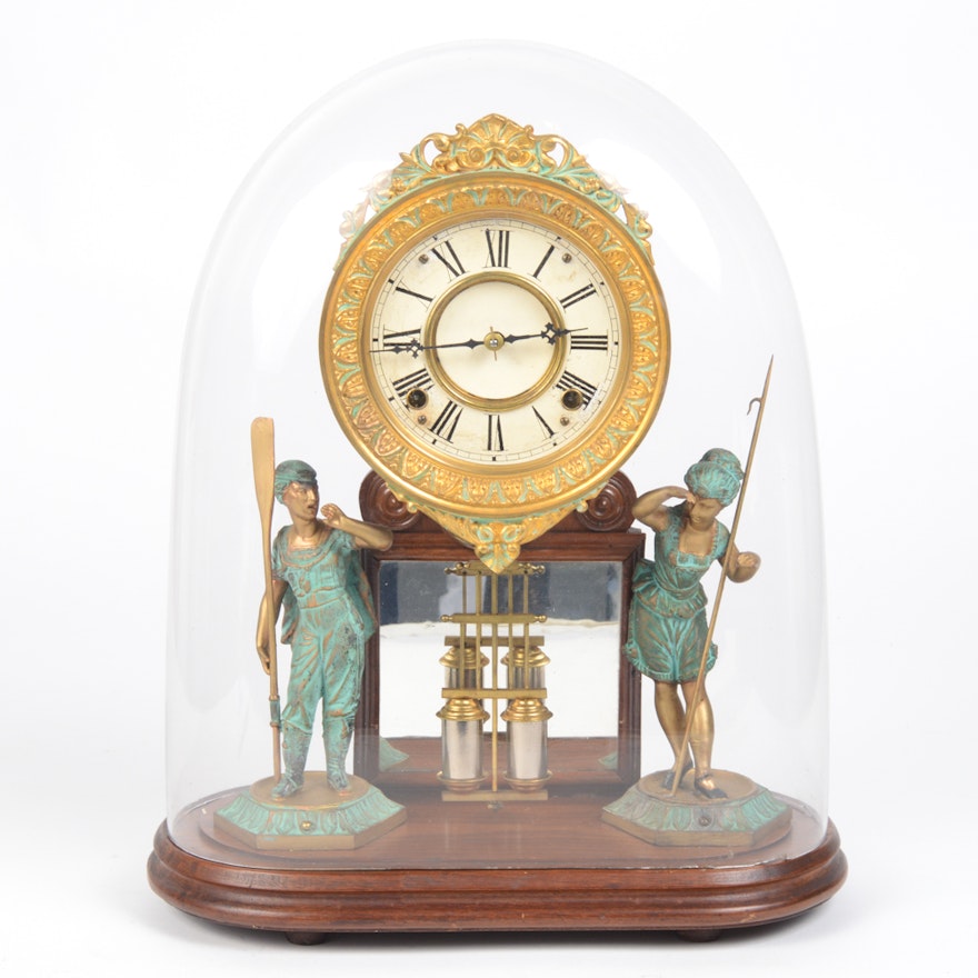 Ansonia "Crystal Palace" Mantel Clock