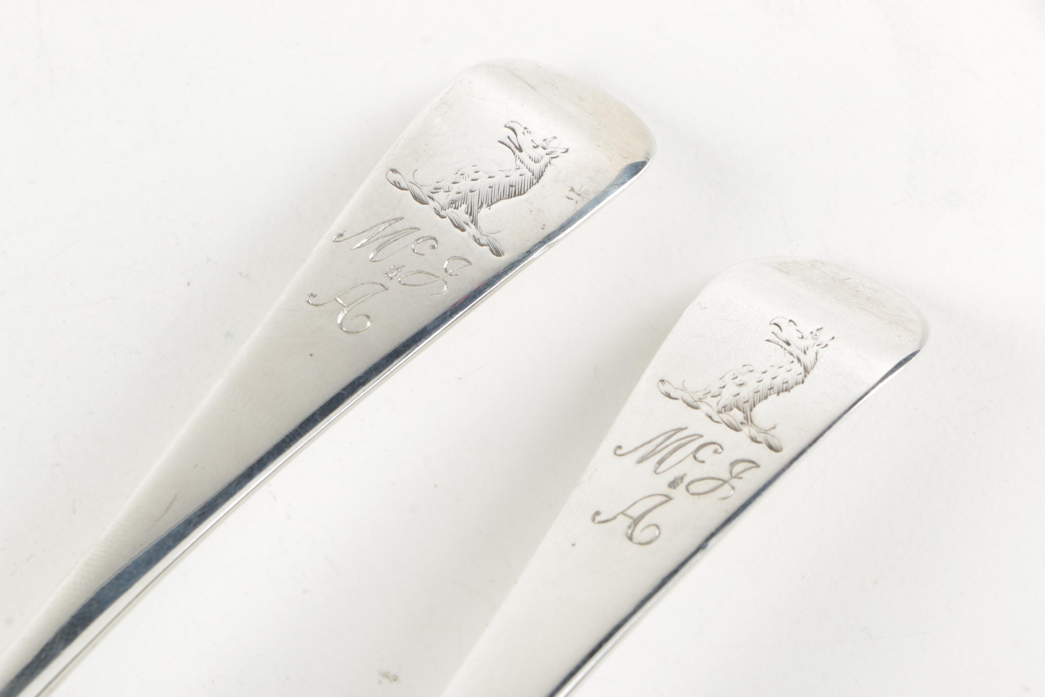 Assorted Sterling Silver Utensils Featuring Thomas Whipham and S. Kirk and Son