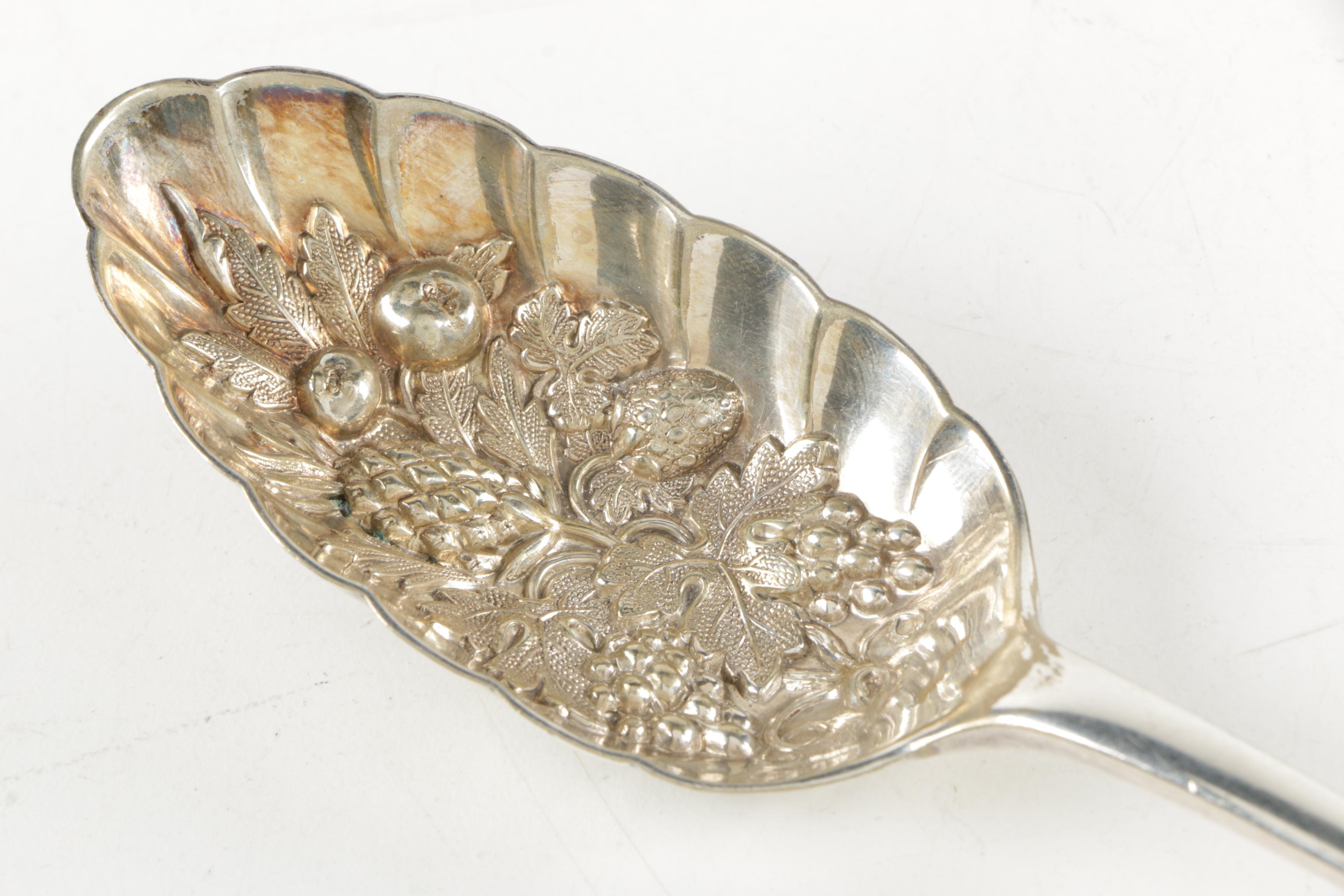 Silver Plate Sugar Spoon
