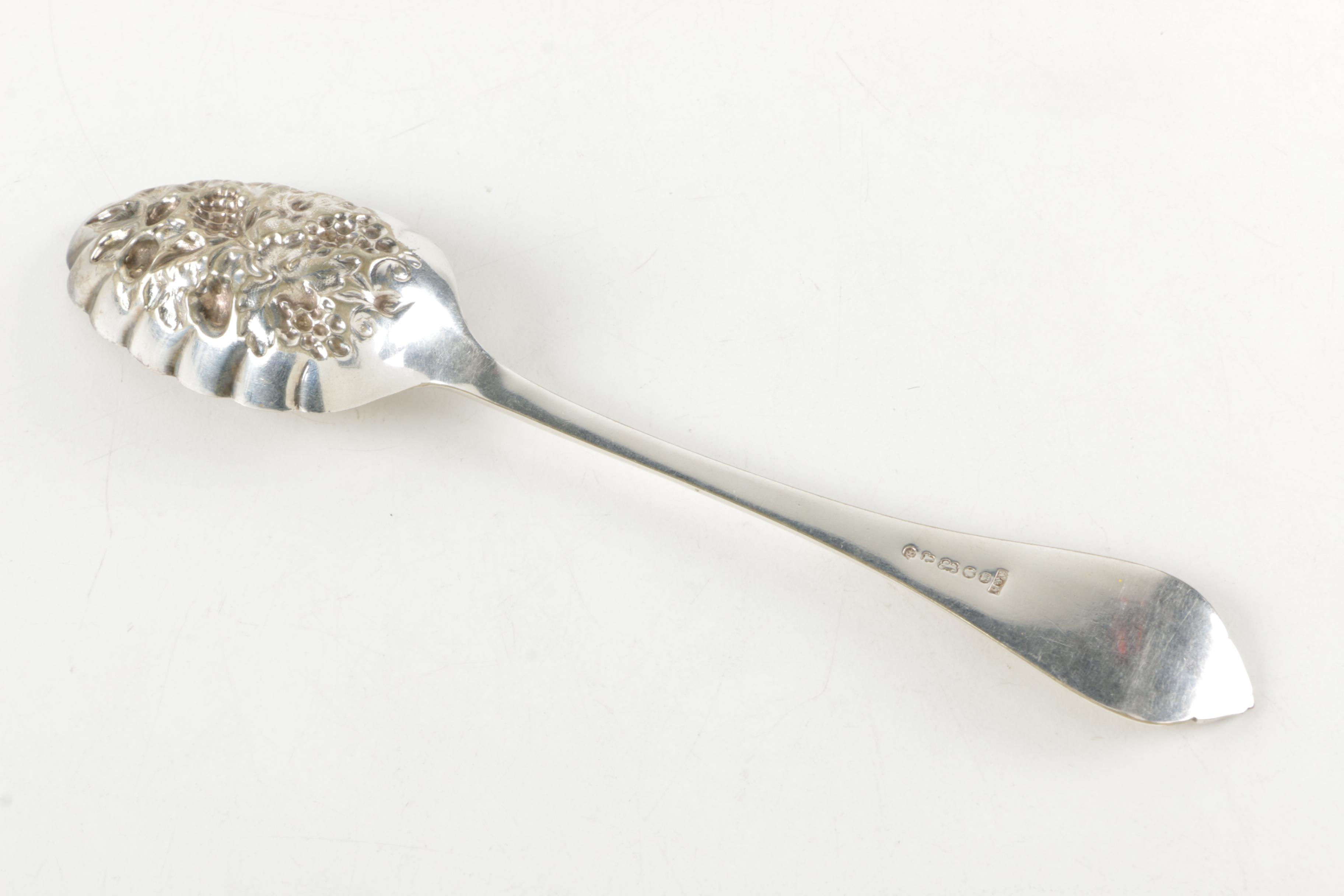 Silver Plate Sugar Spoon