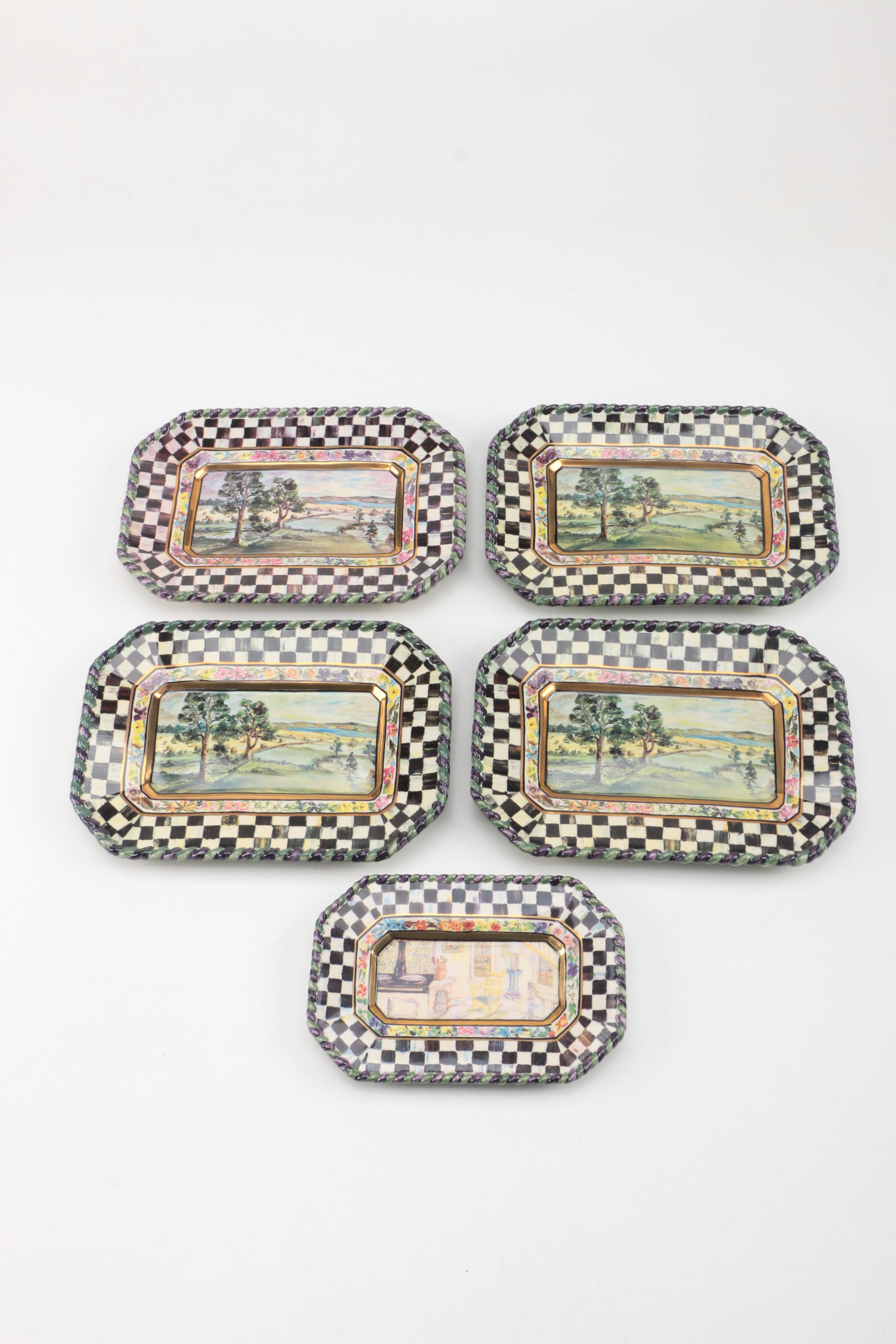 Victoria and Richard MacKenzie-Childs Trays
