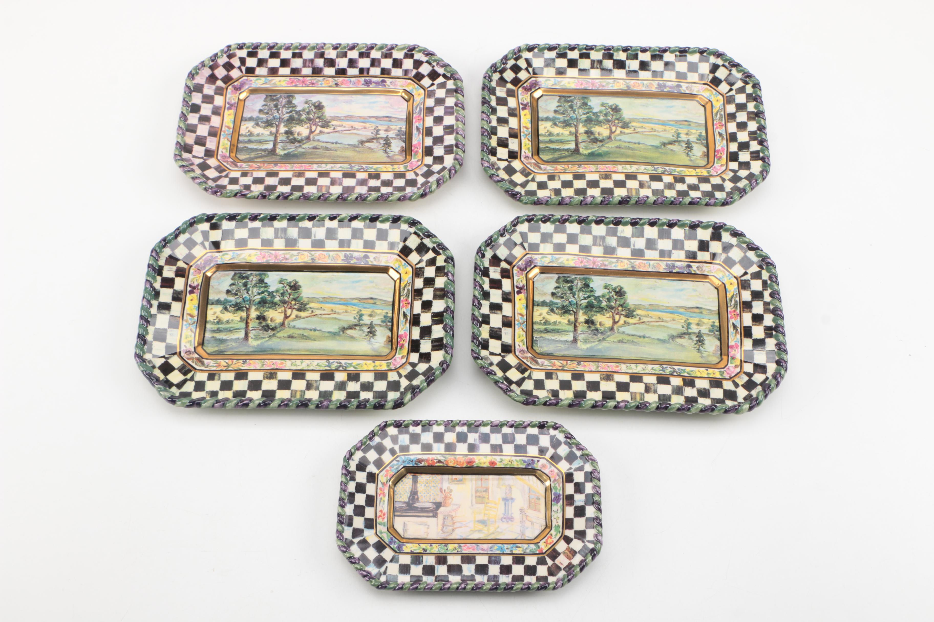 Victoria and Richard MacKenzie-Childs Trays