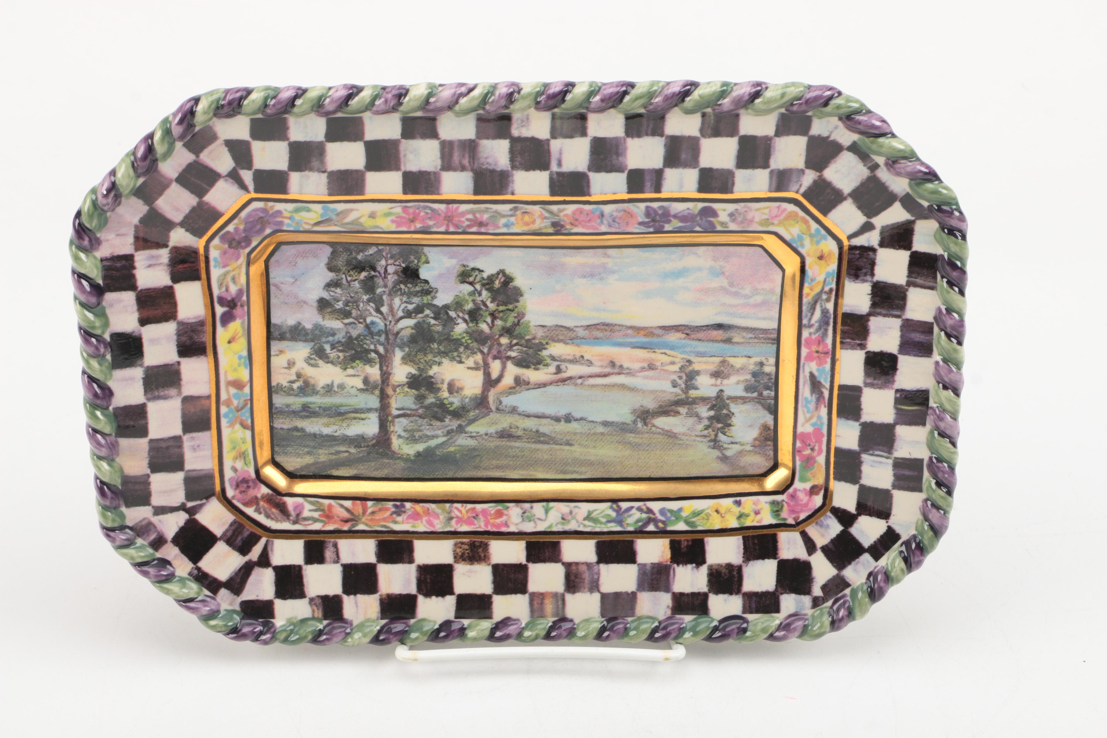 Victoria and Richard MacKenzie-Childs Trays