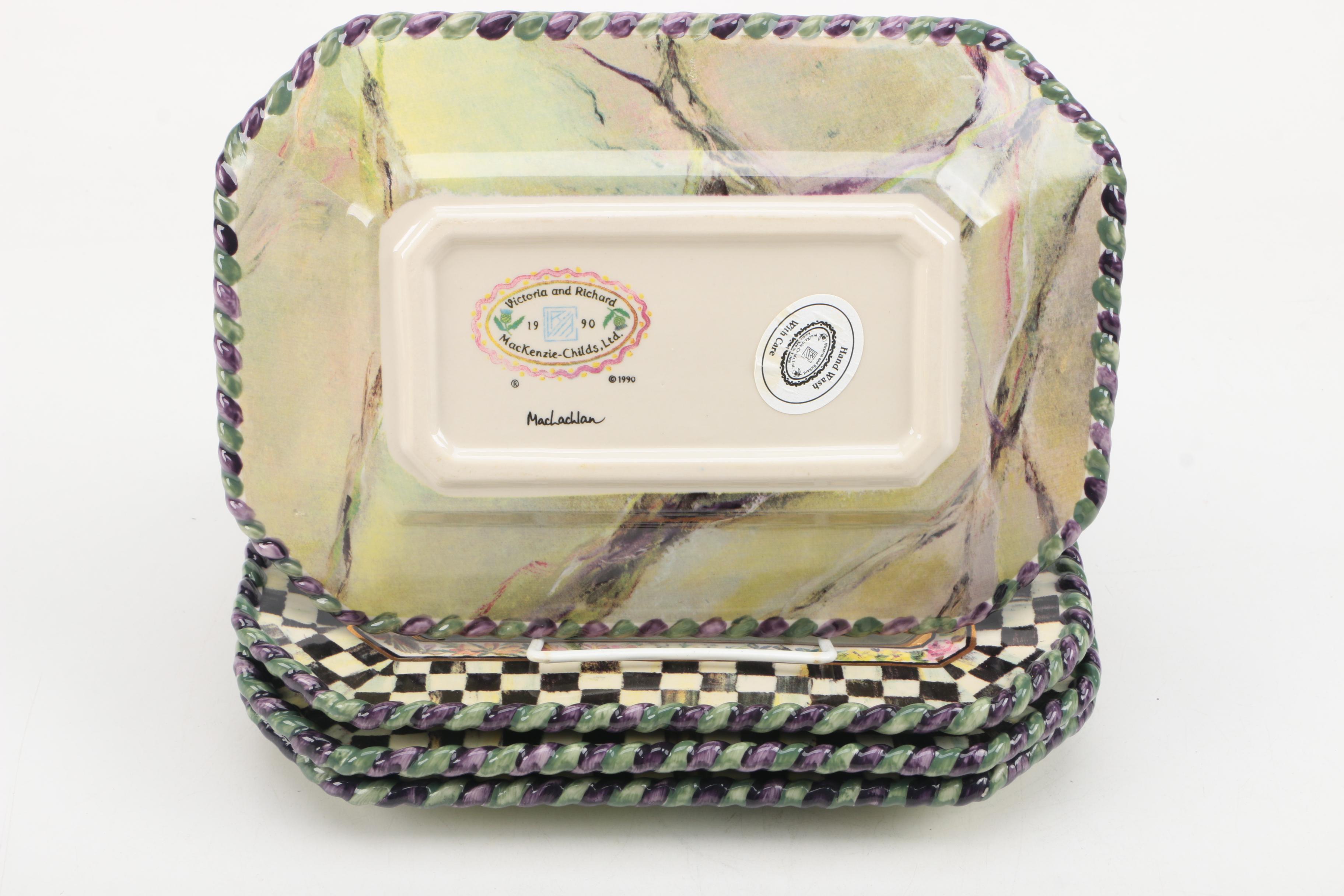 Victoria and Richard MacKenzie-Childs Trays