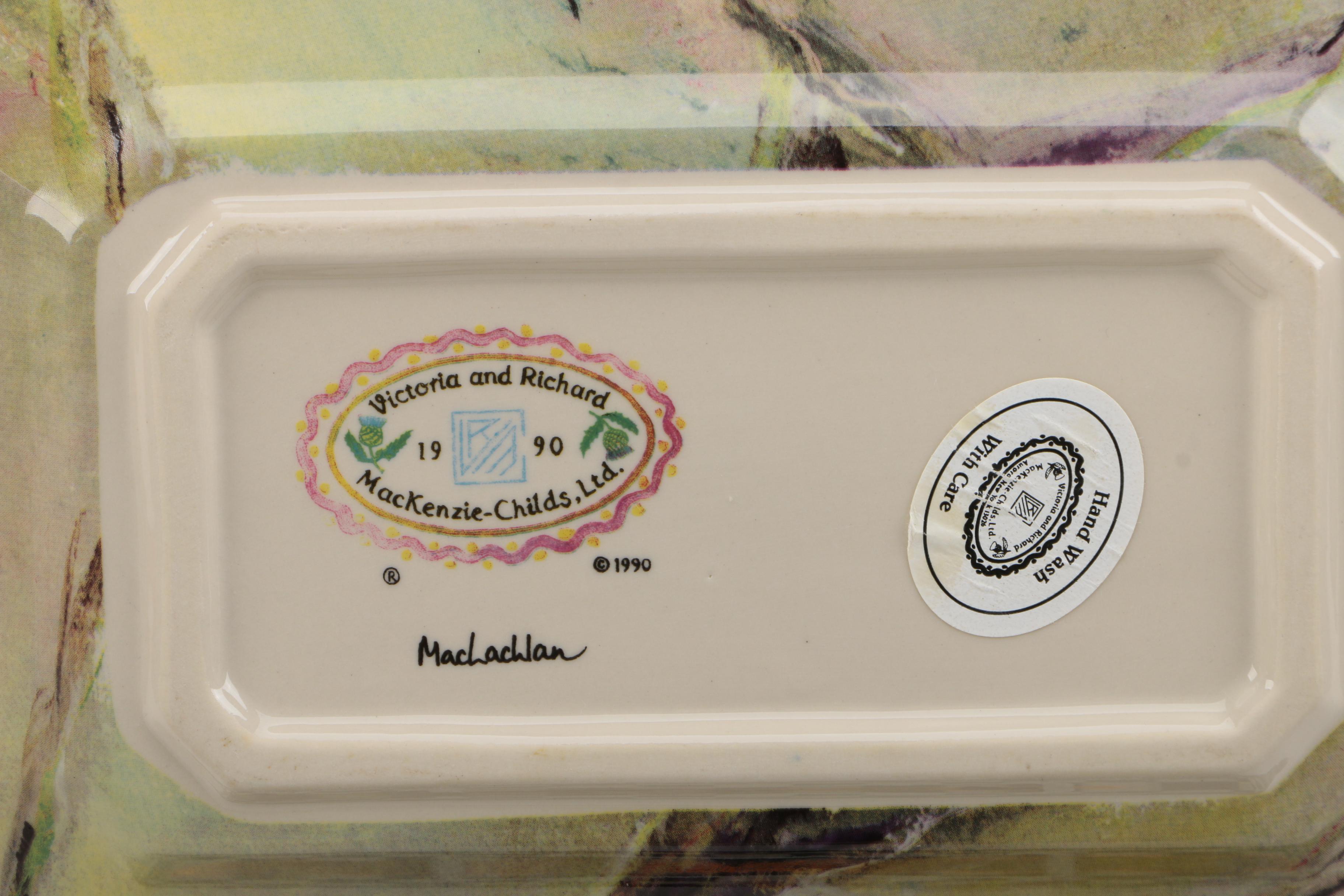 Victoria and Richard MacKenzie-Childs Trays