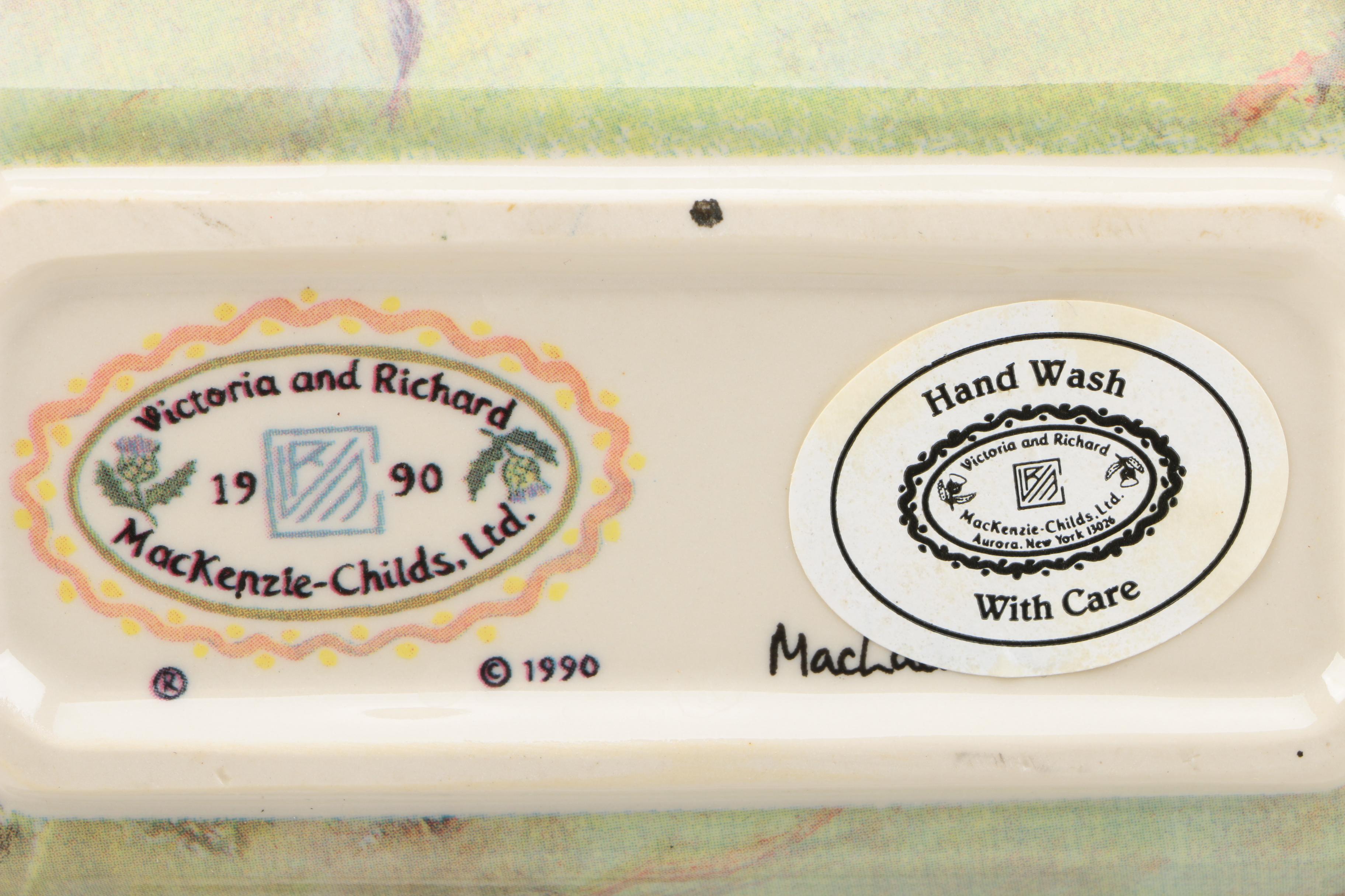 Victoria and Richard MacKenzie-Childs Trays