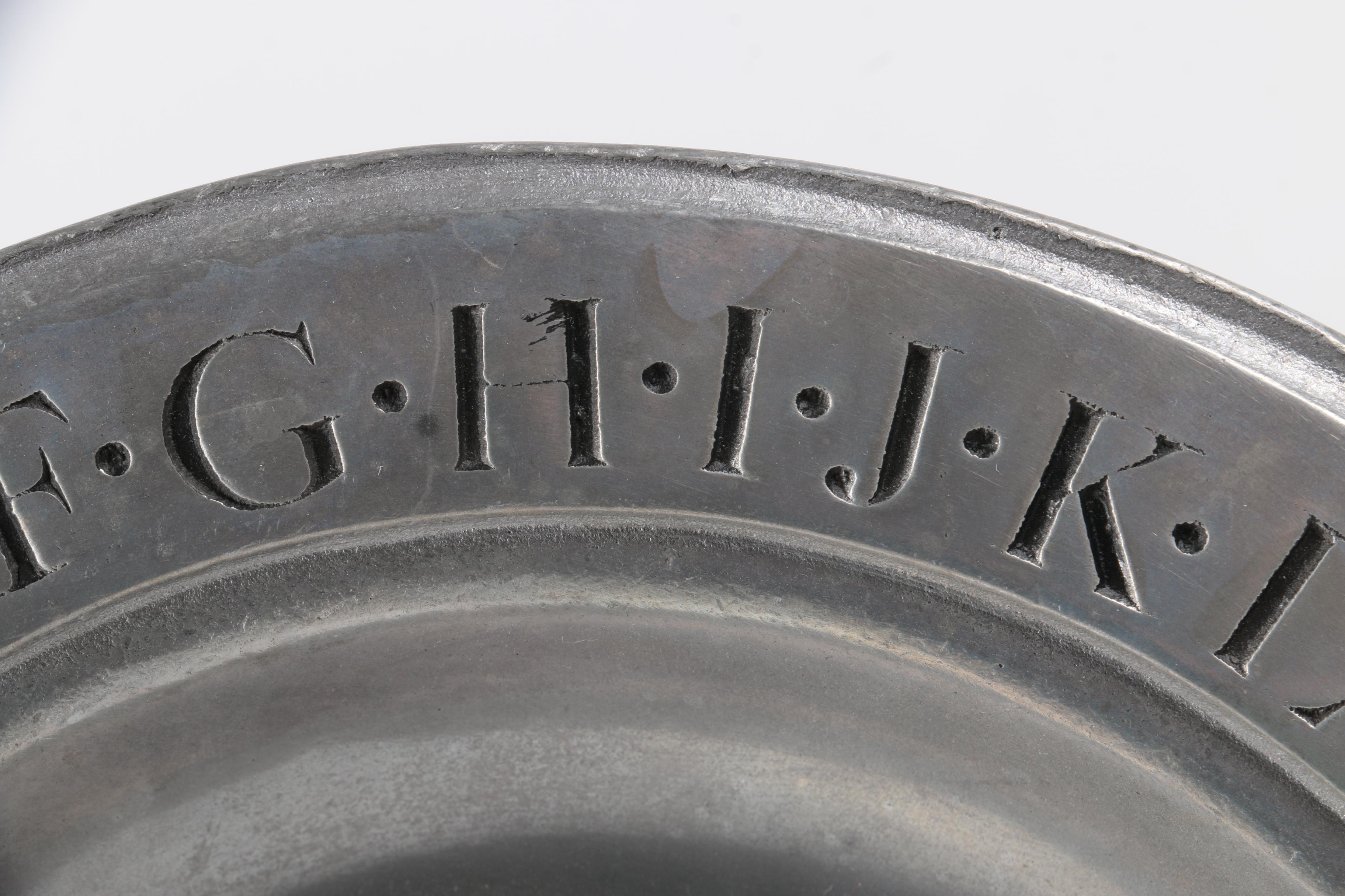 Pewter Tableware Featuring a Vintage Goblet From Israel