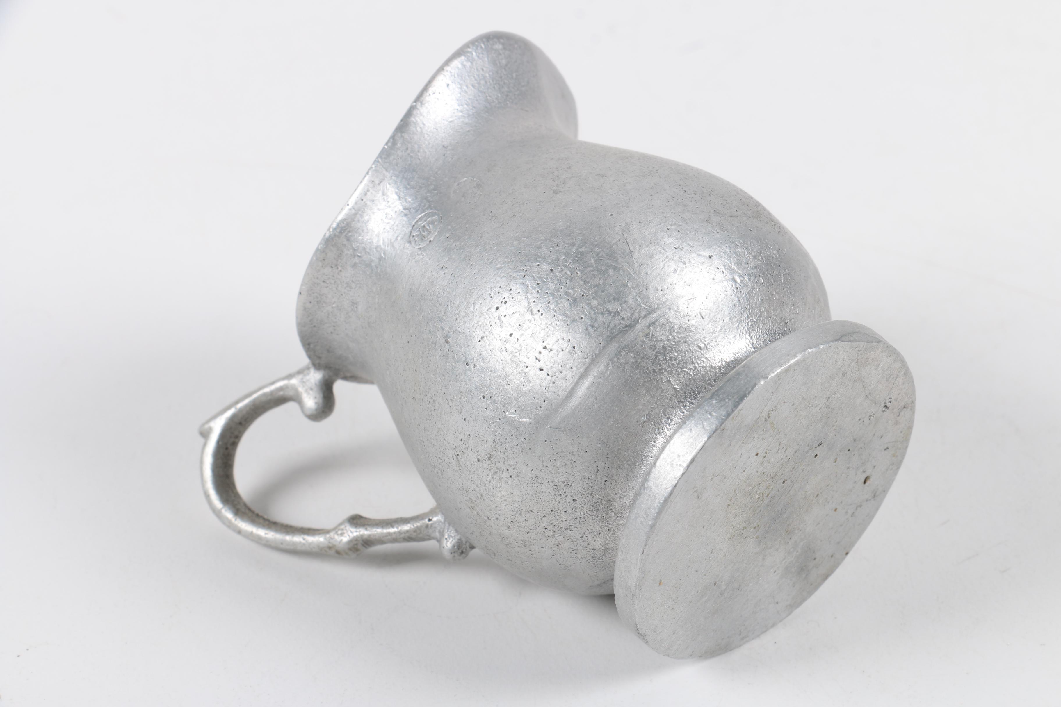 Pewter Tableware Featuring a Vintage Goblet From Israel