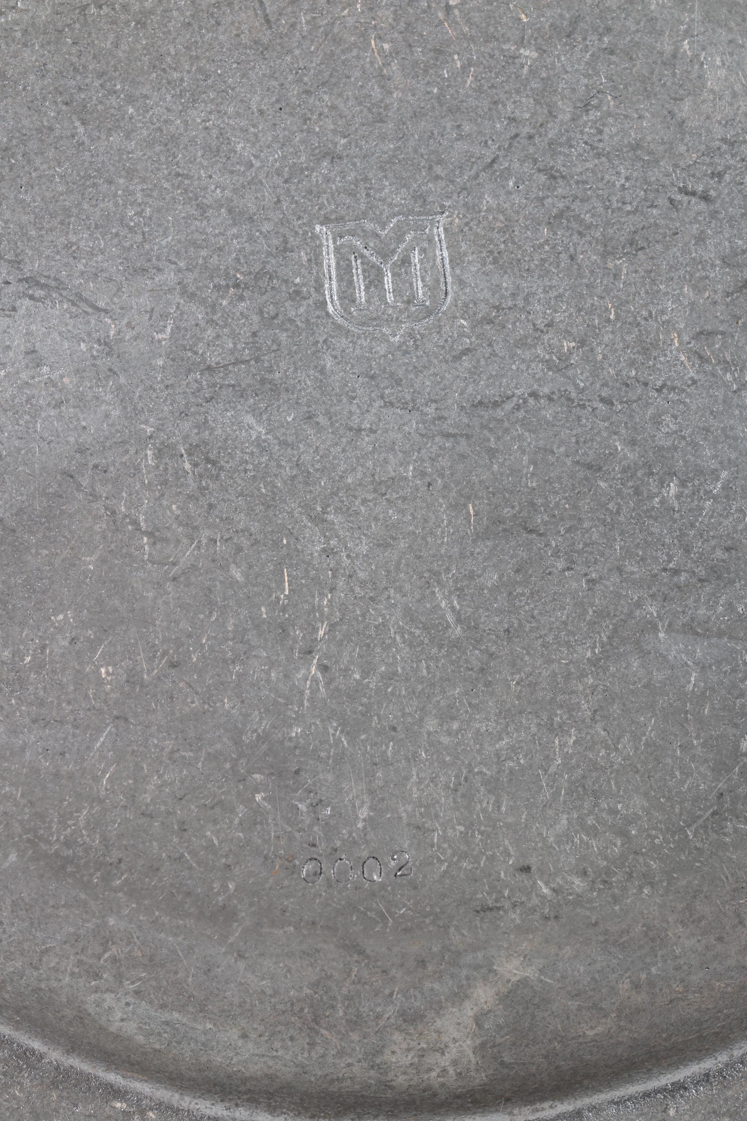 Pewter Tableware Featuring a Vintage Goblet From Israel