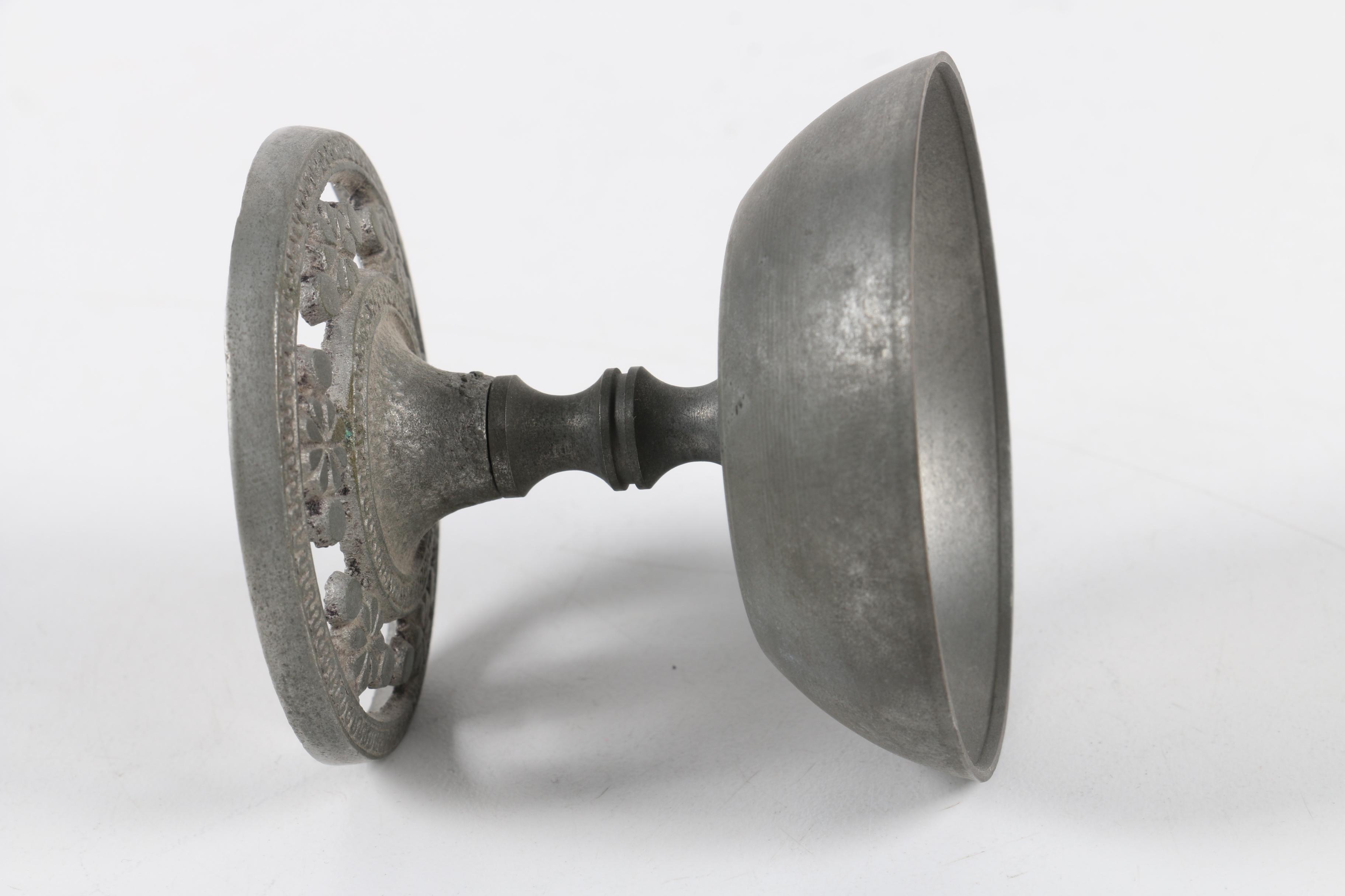 Pewter Tableware Featuring a Vintage Goblet From Israel