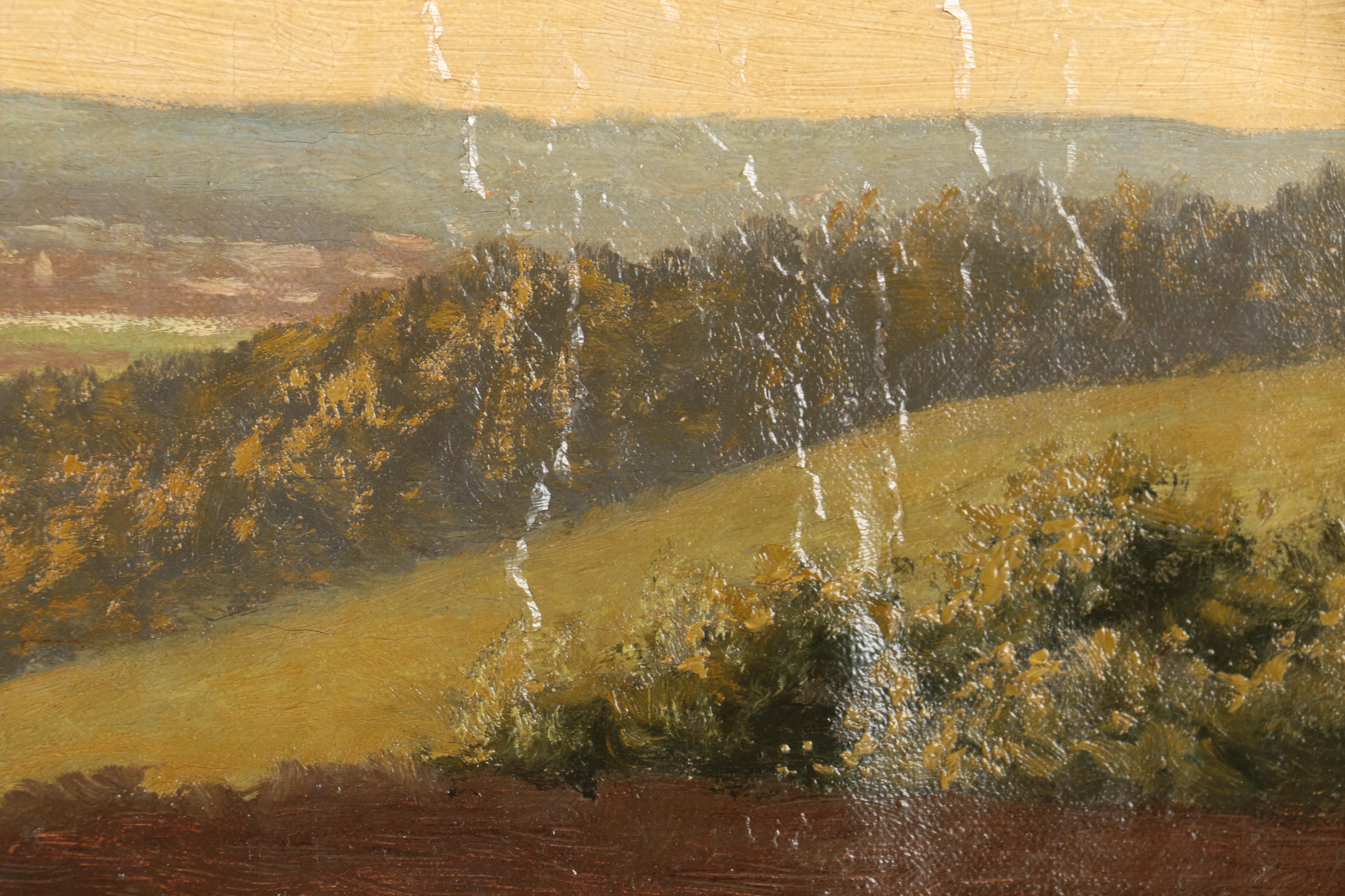 Emil Poulsen Oil on Canvas