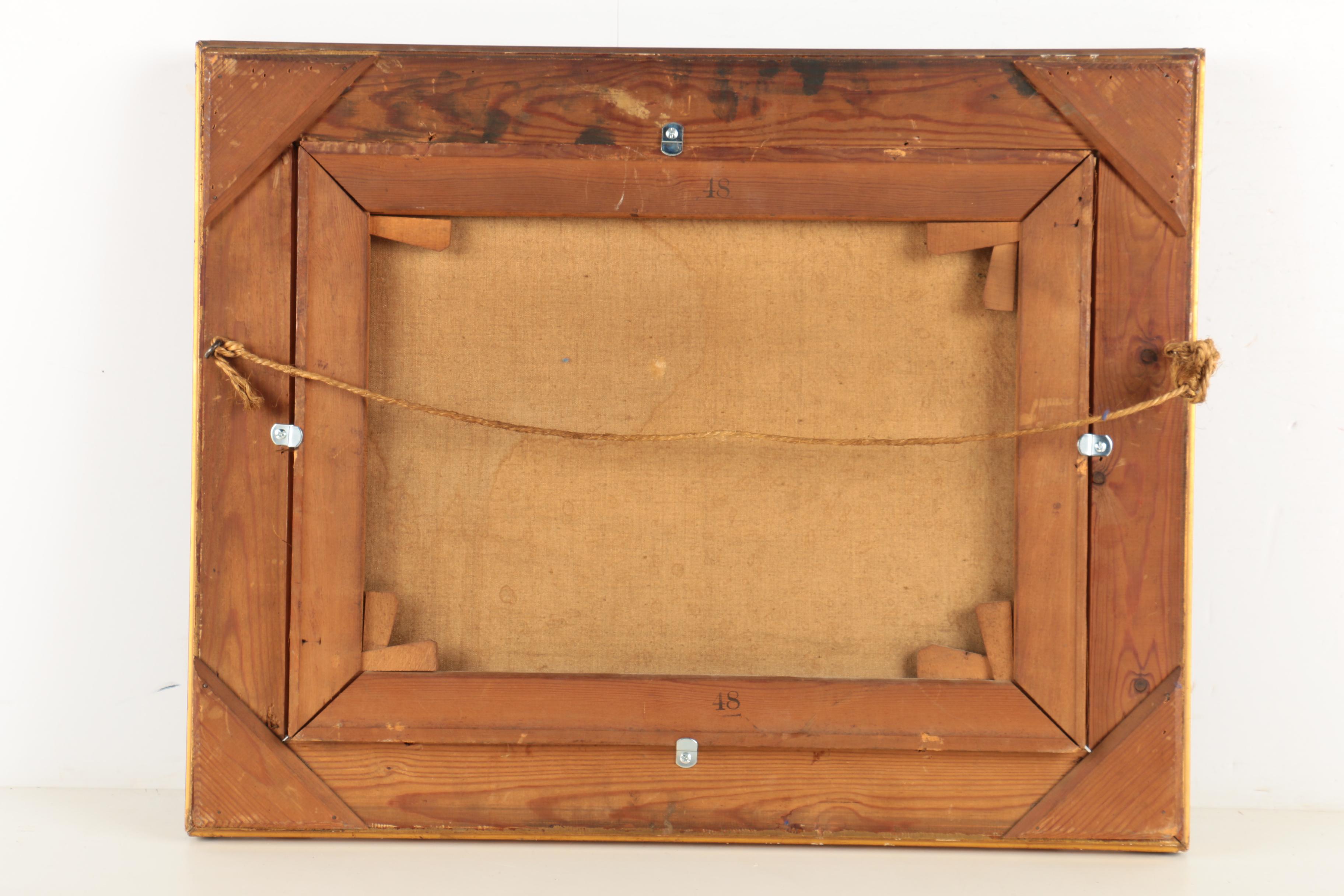 Emil Poulsen Oil on Canvas