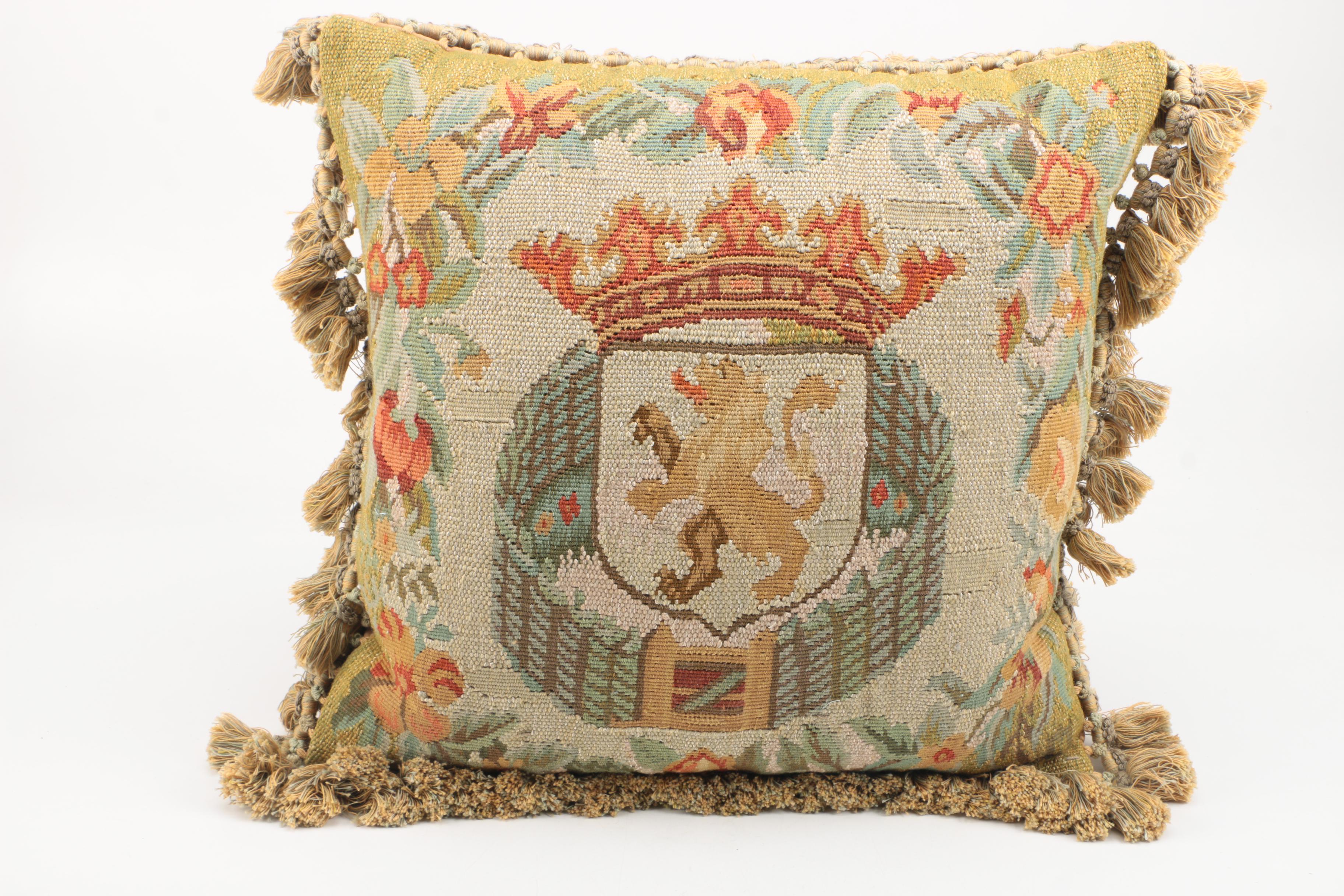 Needlepoint Throw Pillows
