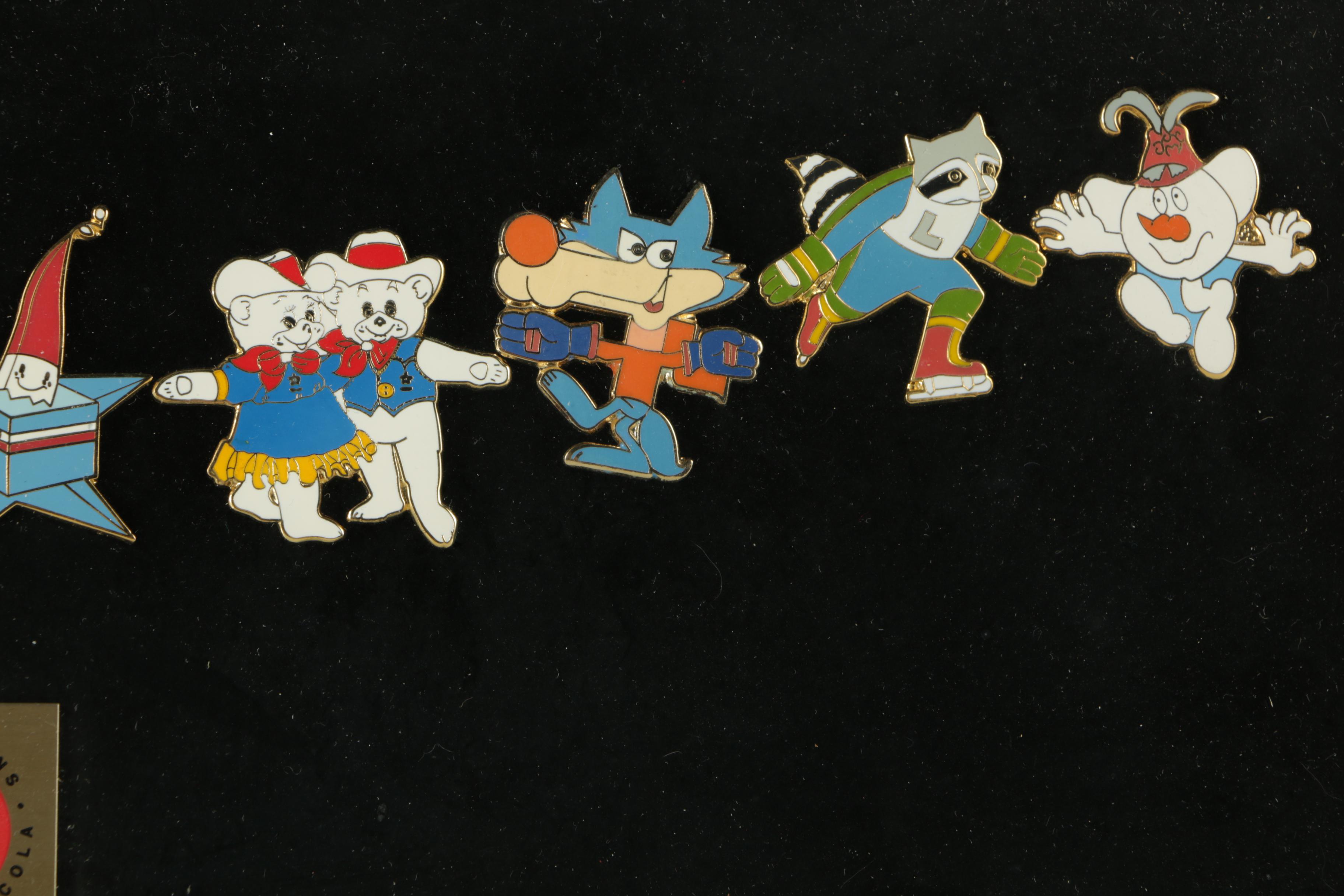 Framed "History of Olympic Games Mascots" Limited Edition Collection