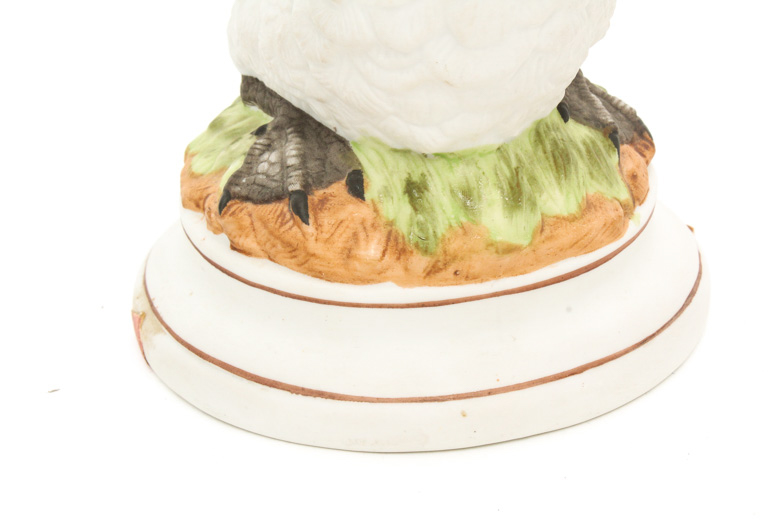 Pair of Vintage Swan Figurine Decanters