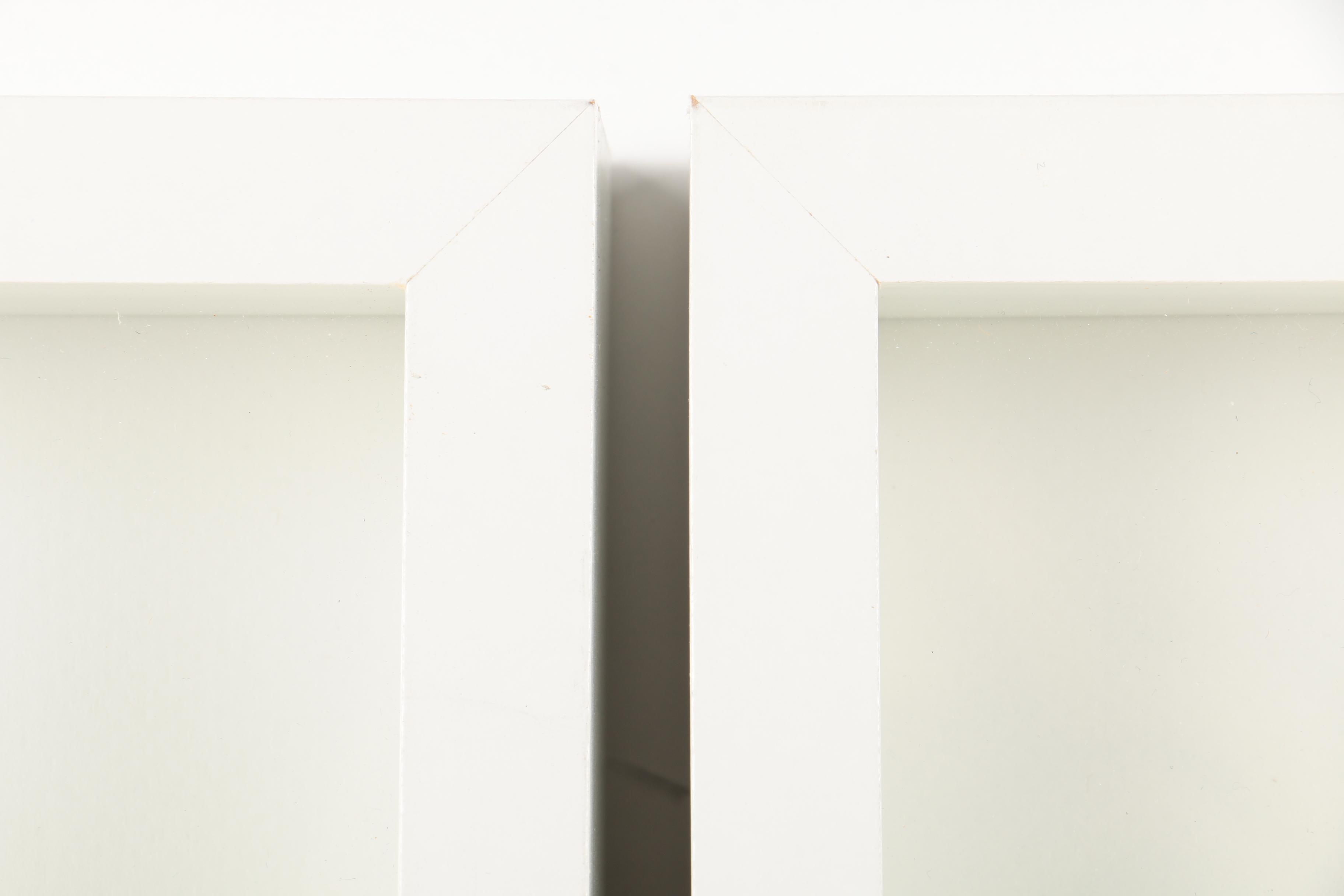 Oil Paintings on Paper of Abstract Compositions by Gina Julian