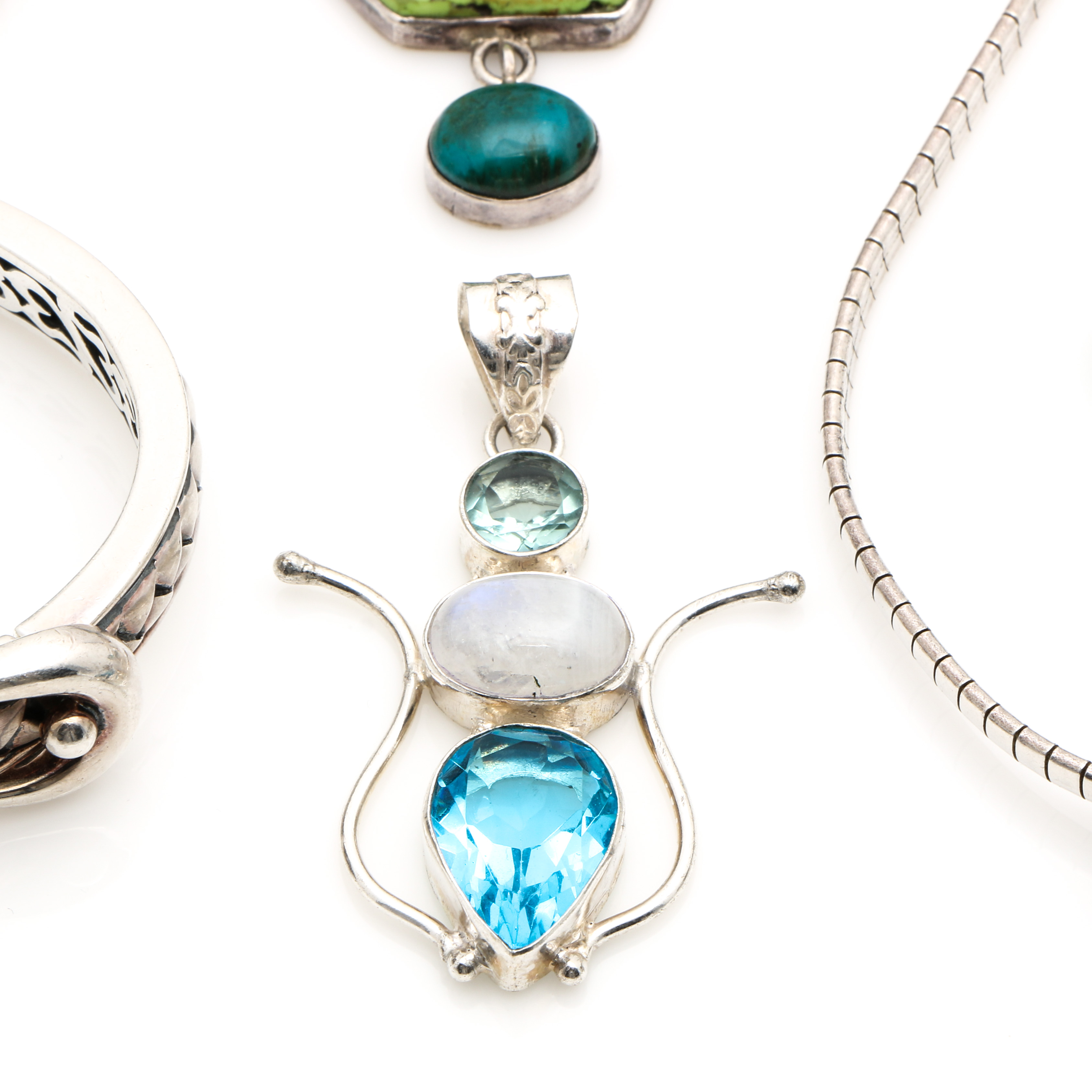 Sterling Silver Jewelry Collection Including Carolyn Pollack