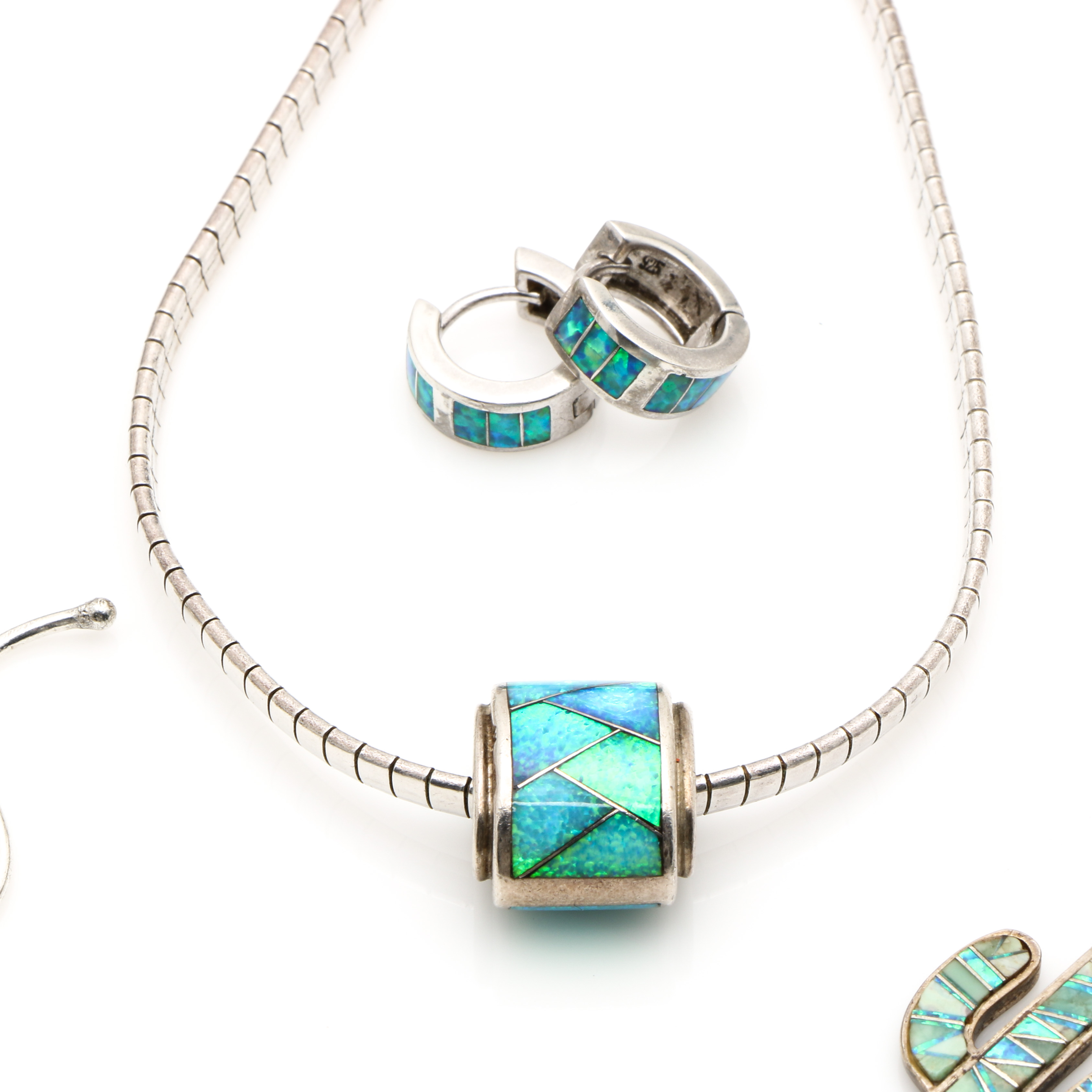 Sterling Silver Jewelry Collection Including Carolyn Pollack