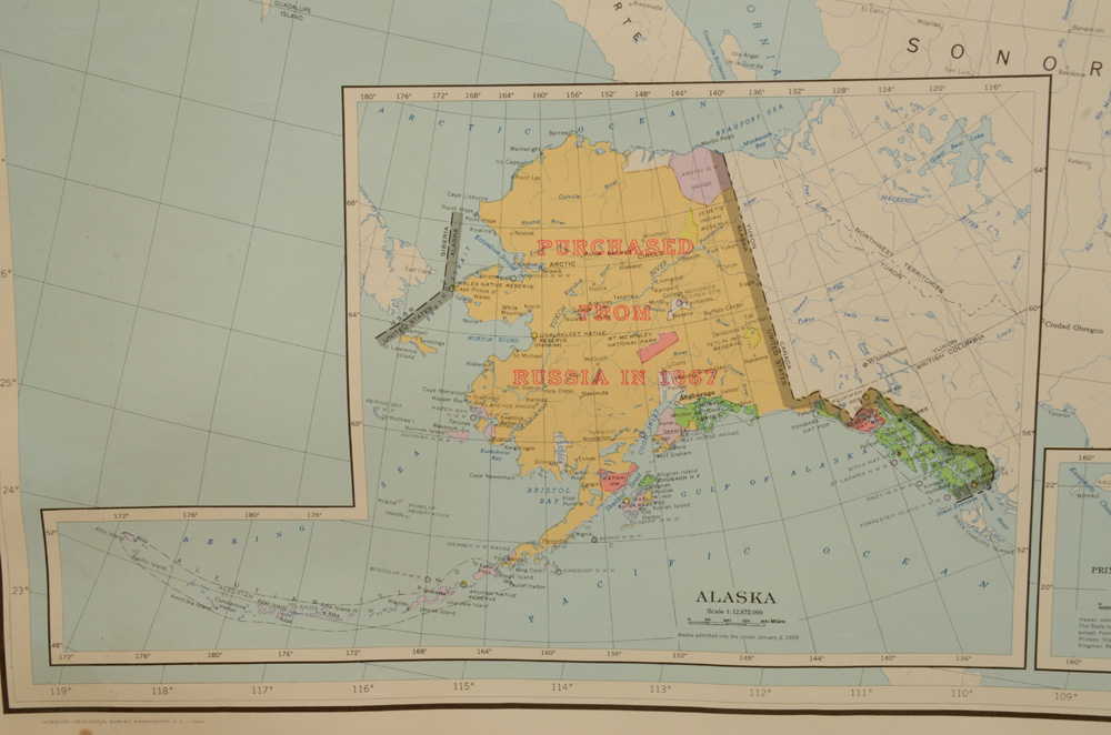 Vintage United States Map