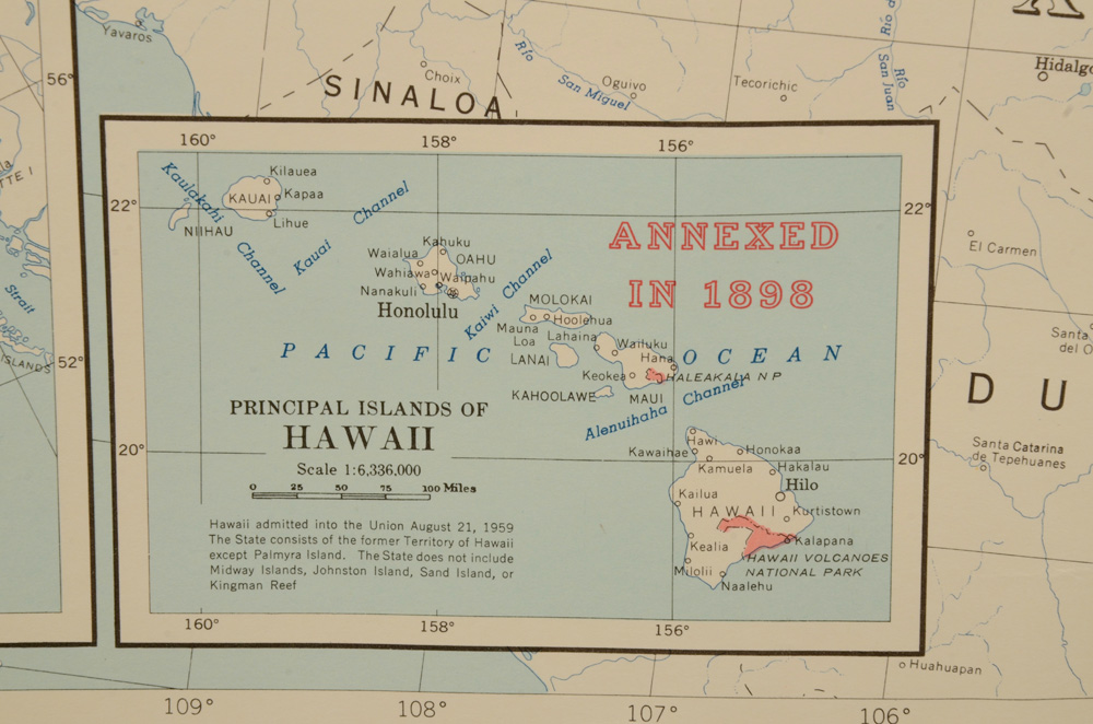 Vintage United States Map