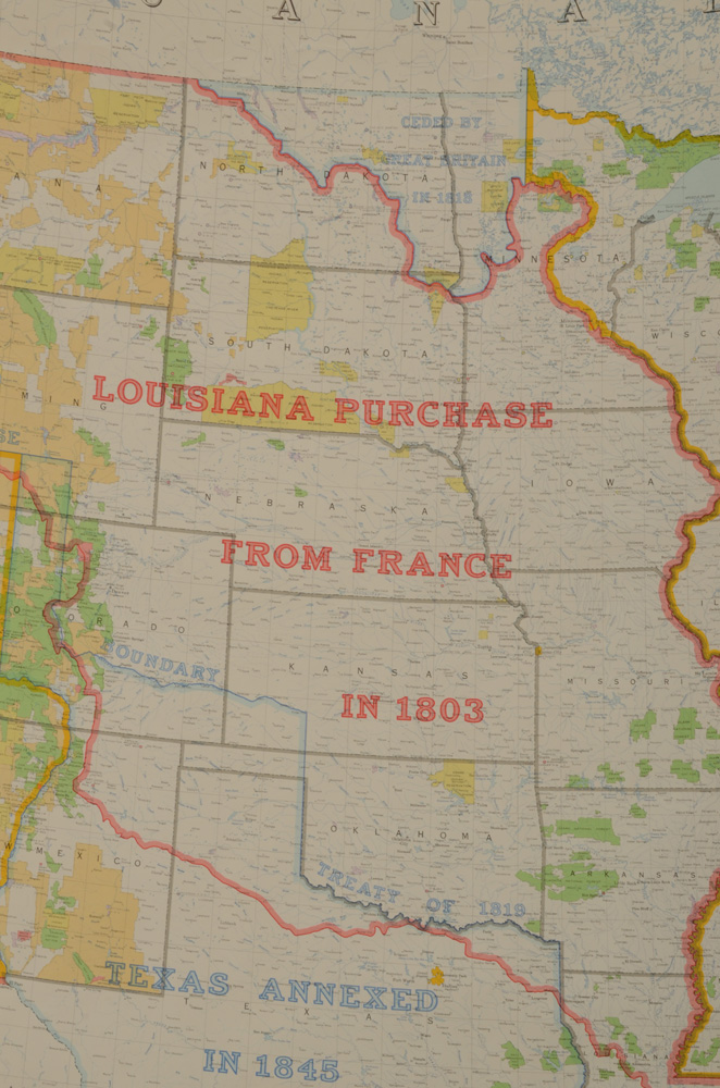 Vintage United States Map