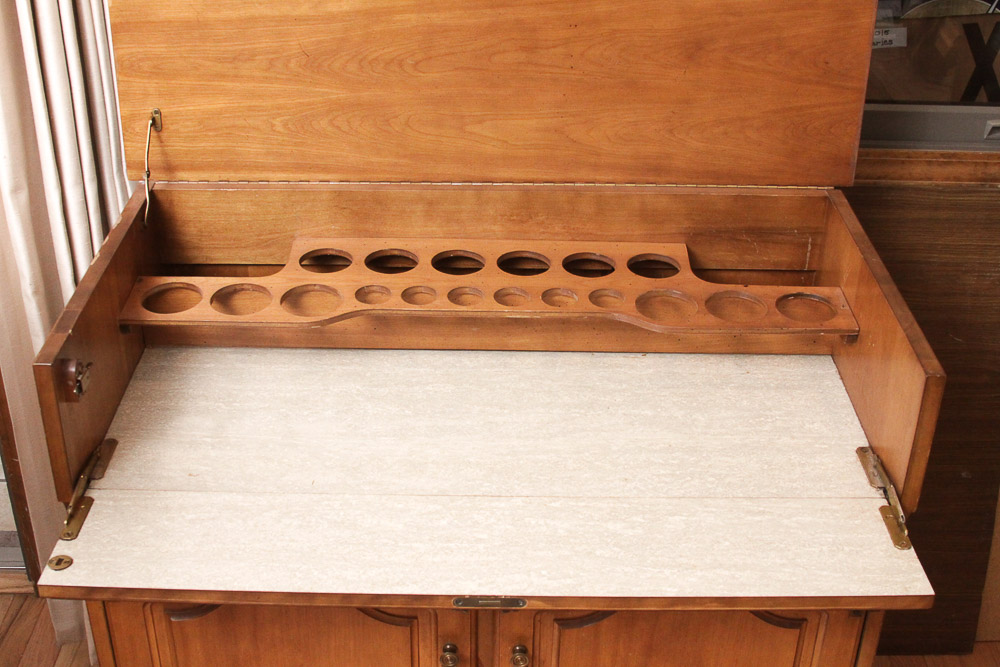 Vintage Liquor Cabinet