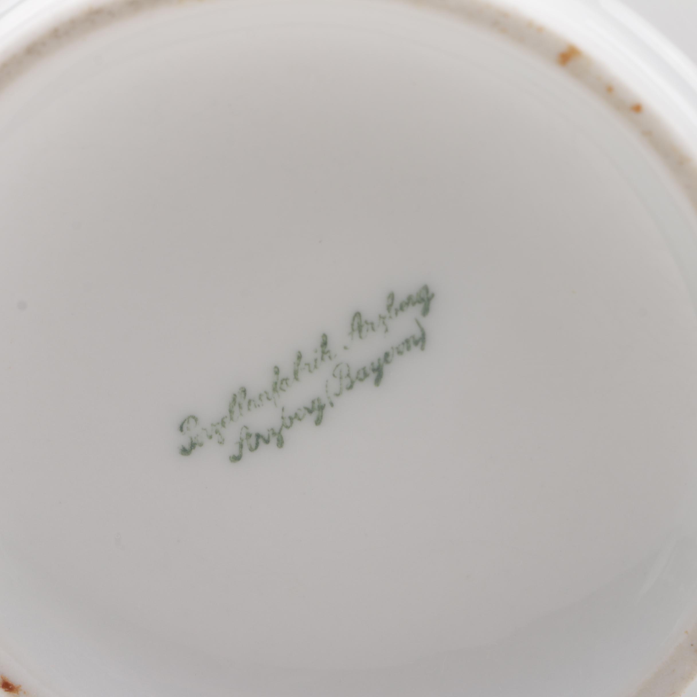 Vintage Royal Copenhagen and Arzberg Porcelain Tableware