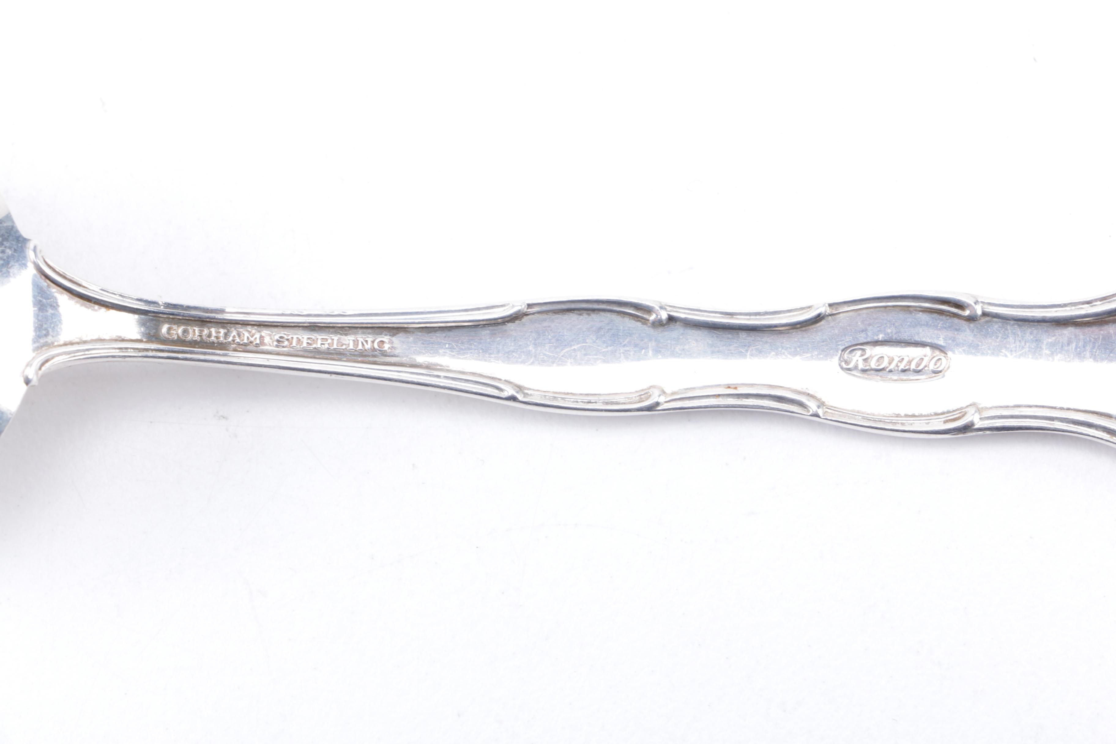 Gorham "Rondo" Sterling Silver Flatware Set