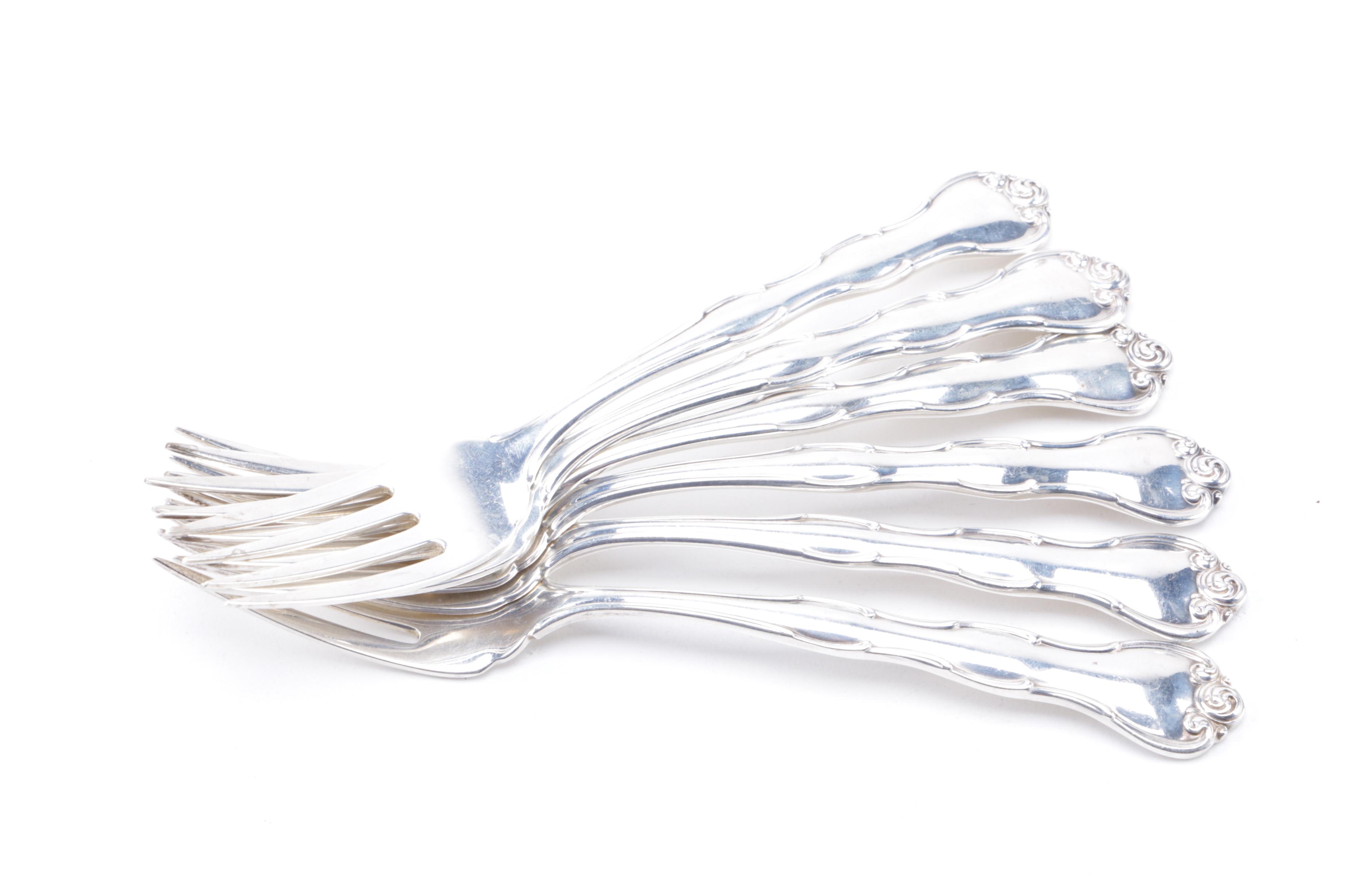 Gorham "Rondo" Sterling Silver Flatware Set