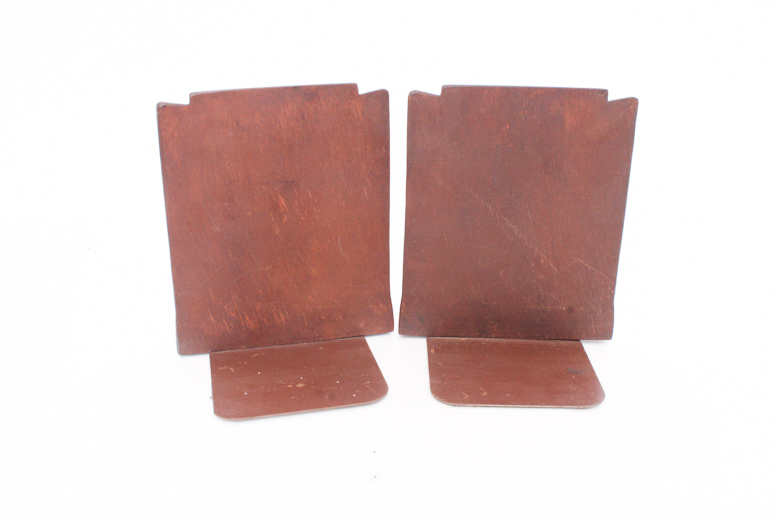 Sculptural Bookend Pair