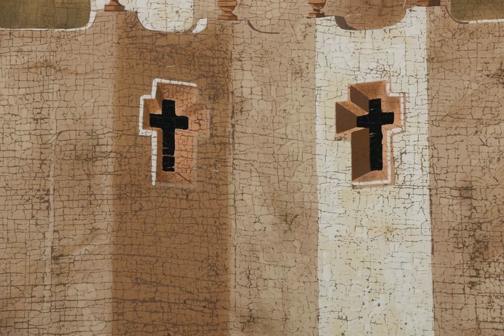 Jacques Lamy Signed Artist's Proof Serigraph on Paper Architectural Landscape