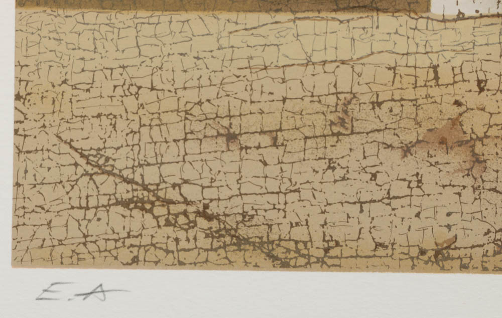 Jacques Lamy Signed Artist's Proof Serigraph on Paper Architectural Landscape