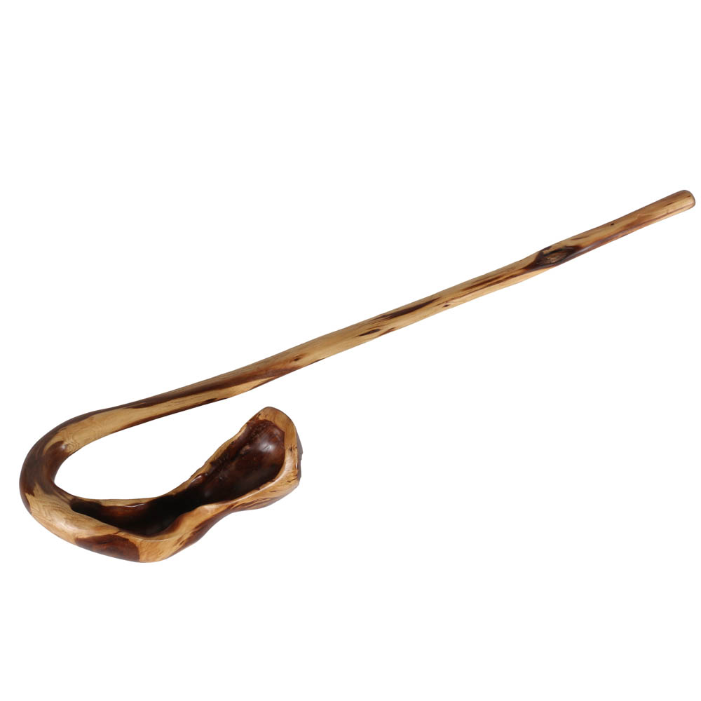 Stained Wood Walking Stick