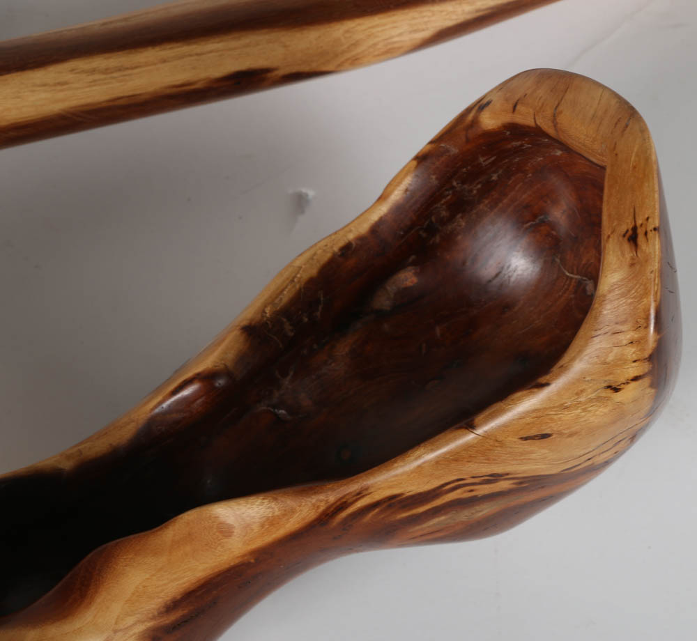 Stained Wood Walking Stick