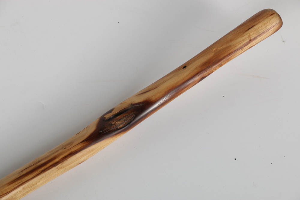 Stained Wood Walking Stick
