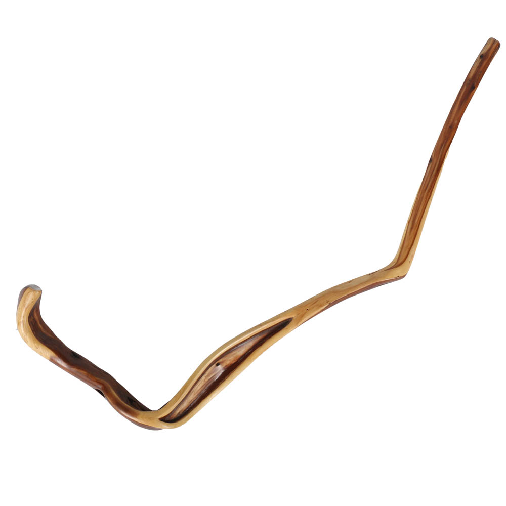 Stained Wooden Walking Stick