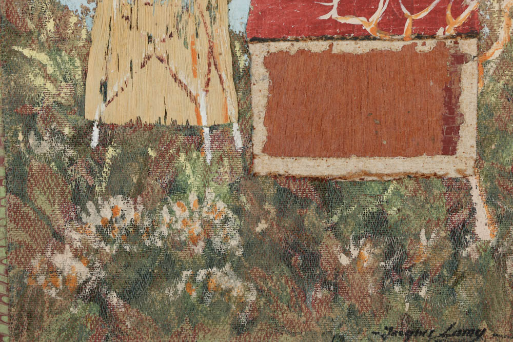 Jacques Lamy Mixed Media on Board