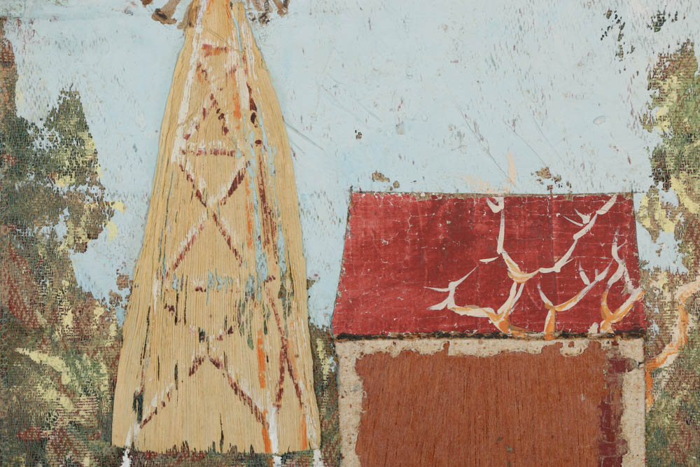 Jacques Lamy Mixed Media on Board