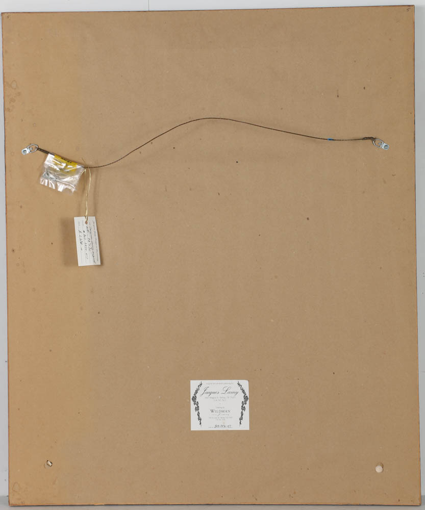 Jacques Lamy Mixed Media on Board