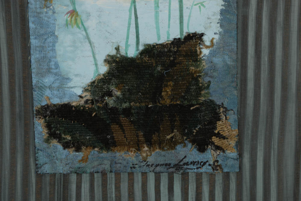 Jacques Lamy Mixed Media Composition on Board of an Island