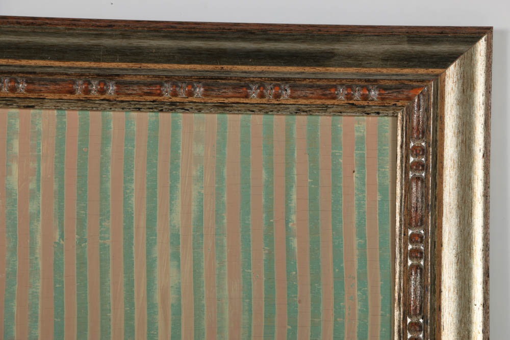 Jacques Lamy Mixed Media Painting on Board of Cypress